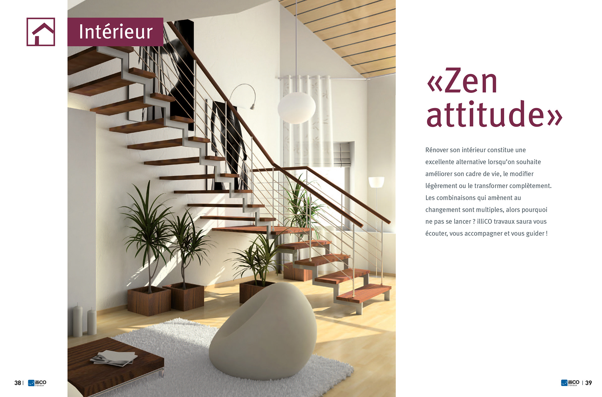 Mise en page magazine illiCO travaux