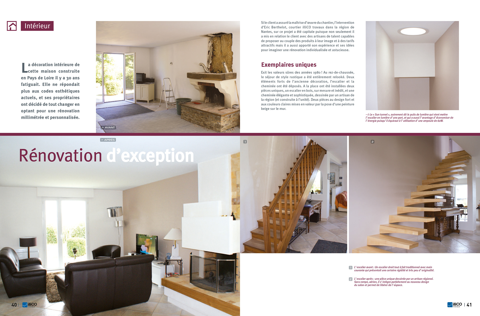 Mise en page magazine illiCO travaux