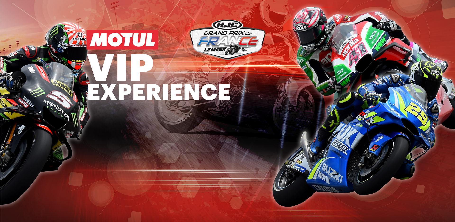 Visuel MOTUL pour les 24 heures du Mans moto
