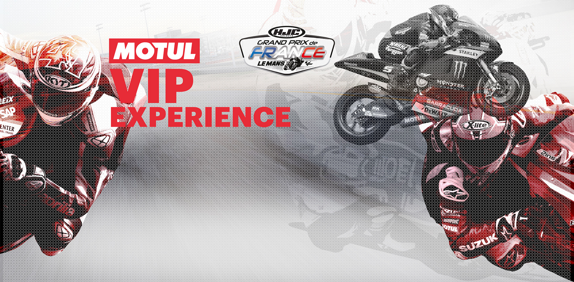 Visuel MOTUL pour les 24 heures du Mans moto