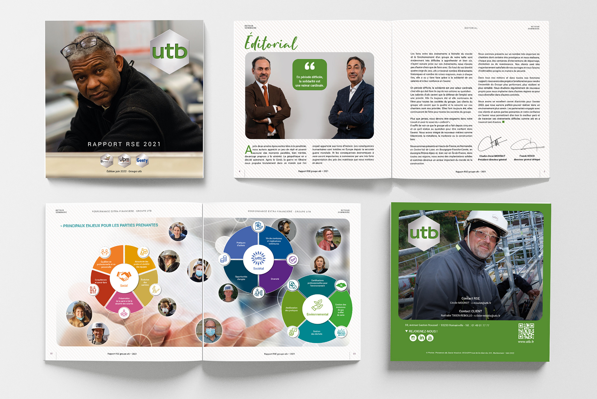 Mise en page rapport utb