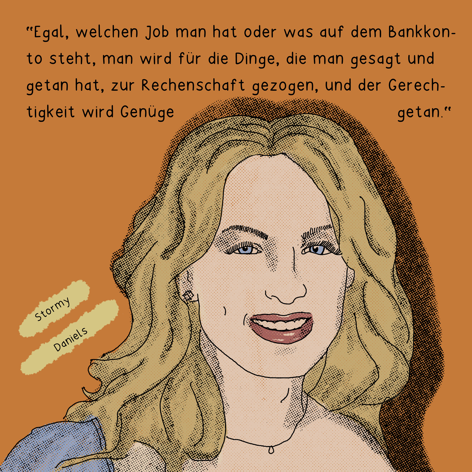 "Trump vor Gericht", ImBilde, April 2023