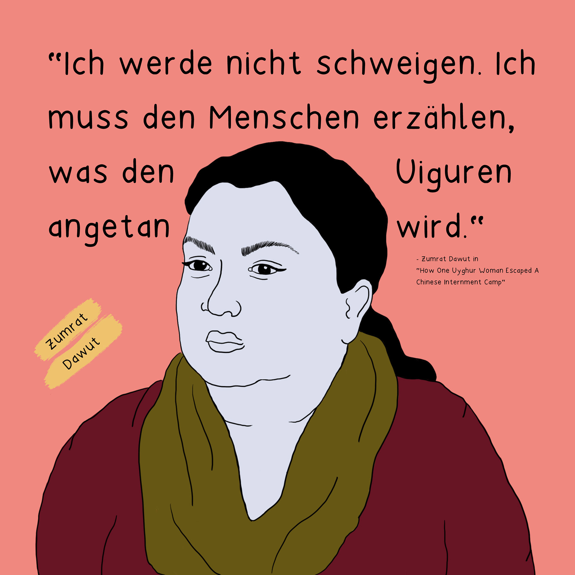 "Verfolgte Uiguren in China", ImBilde, Mai 2022