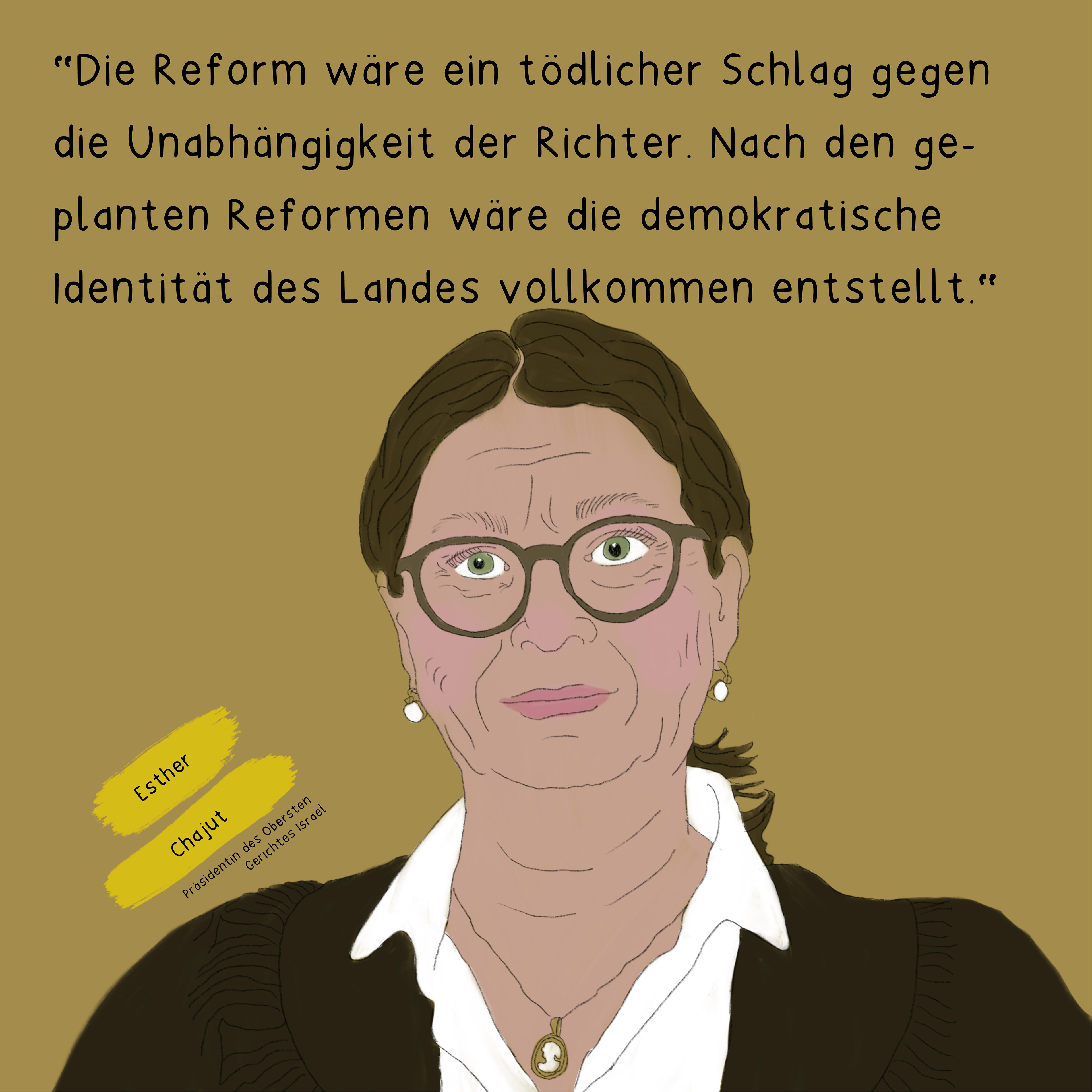 "Justizreform in Israel", ImBilde, Januar 2023