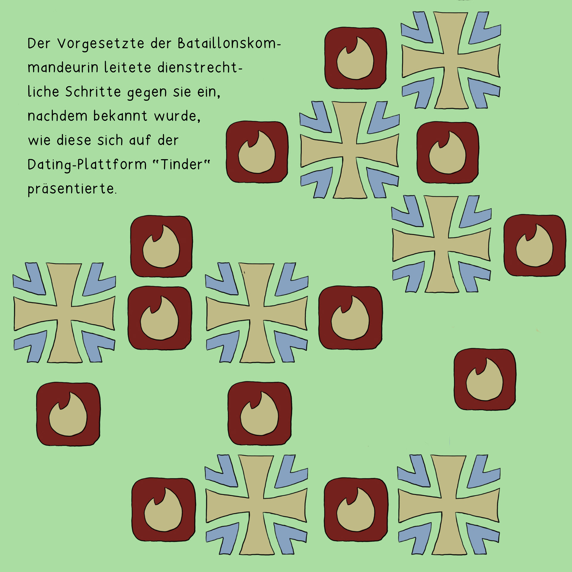 "Bundeswehr und Tinder", ImBilde, Juni 2022