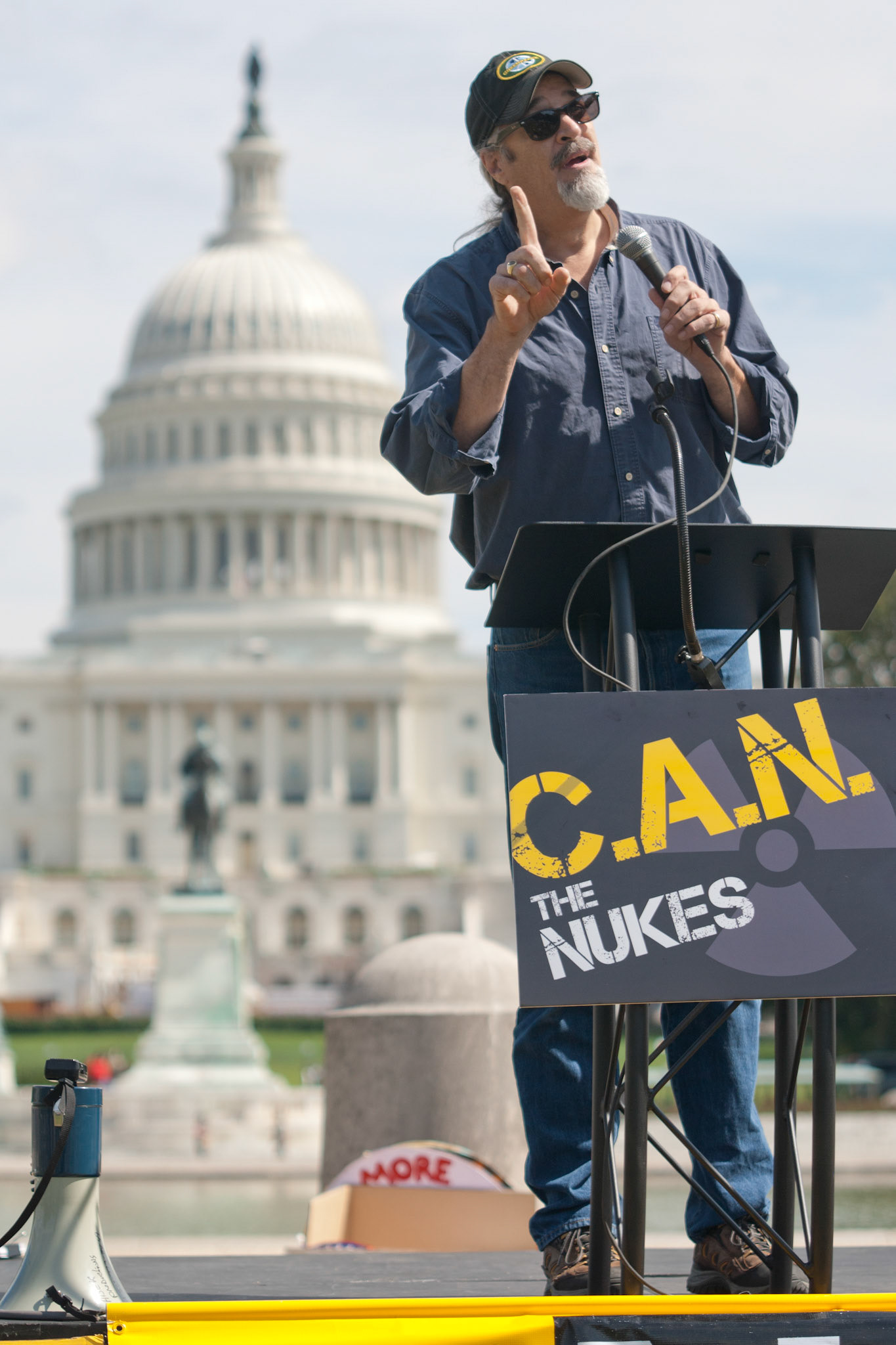 The Coalition Against Nukes (C.A.N.) capitol rally for a nuke free future Sept 20th, 2012.