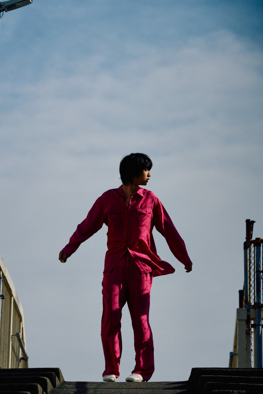 Daiken OKUDAIRA / A-blue THE Stage mag