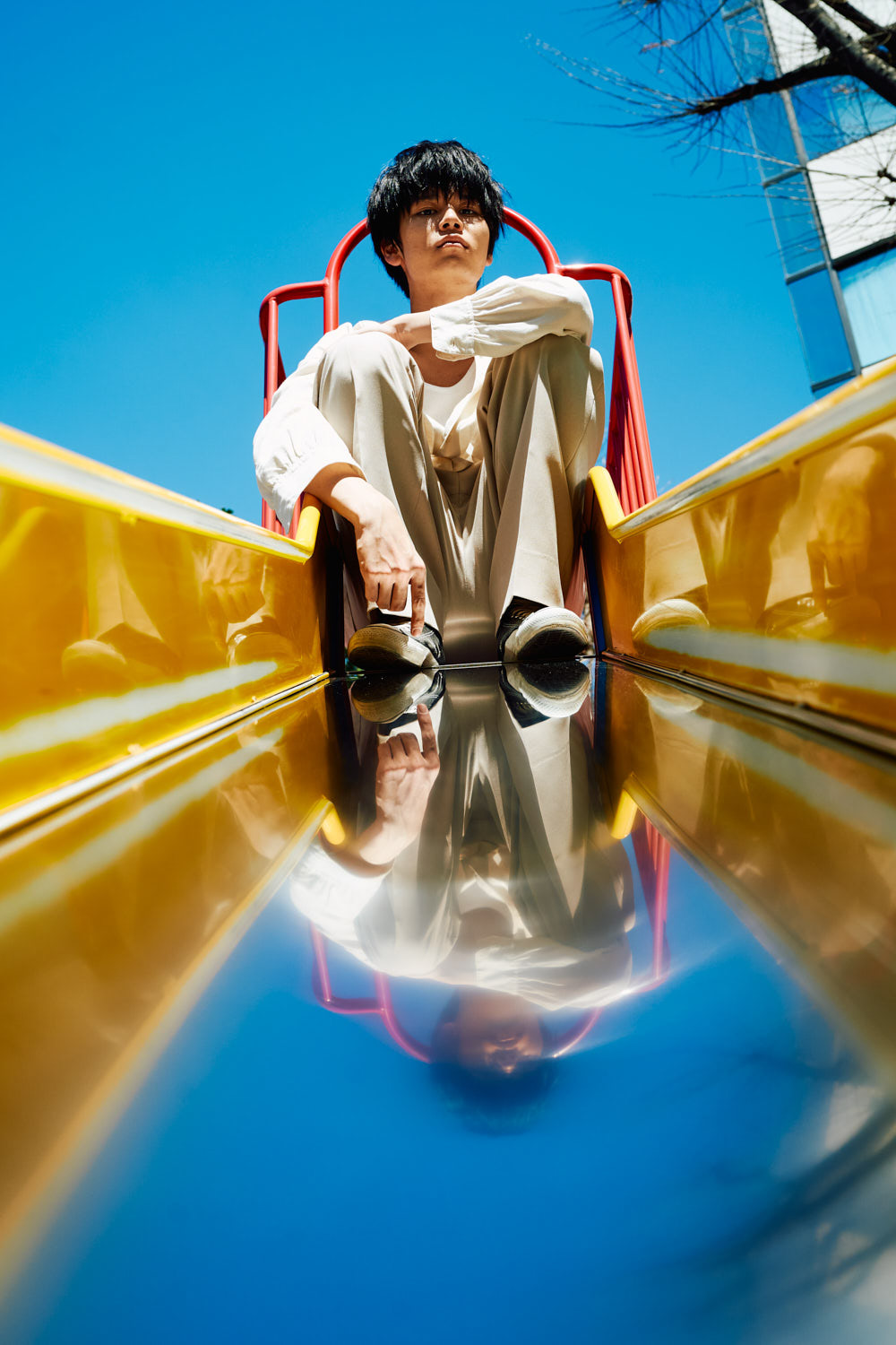 Riku HAGIWARA / Audition blue mag "全力公園"