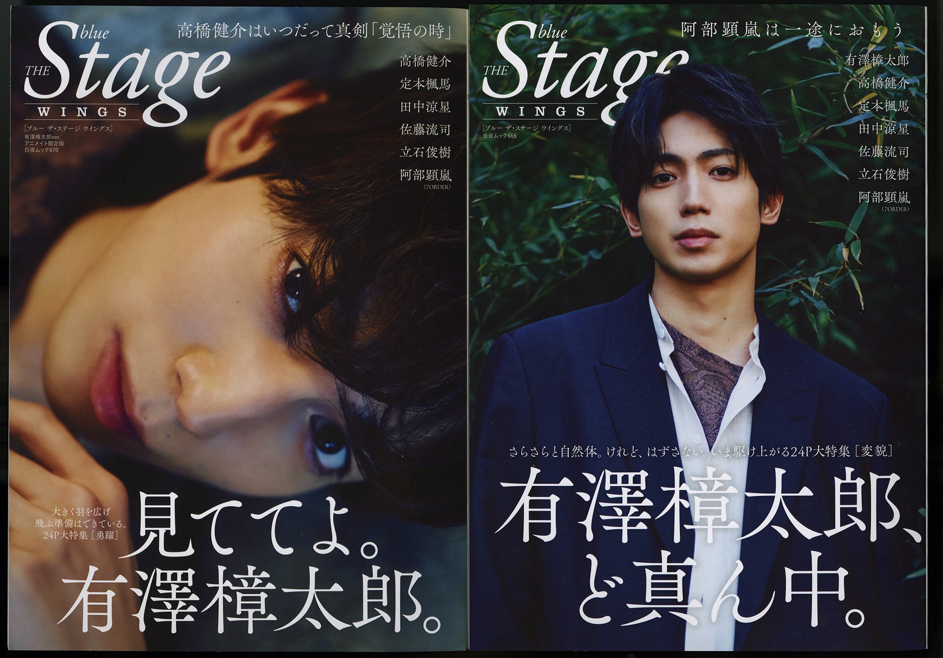 SHOTARO ARISAWA / blue THE Stage WINGS mag