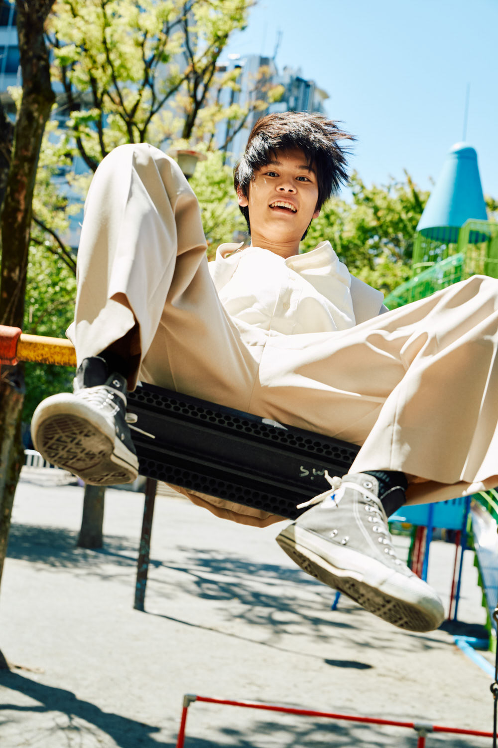 Riku HAGIWARA / Audition blue mag "全力公園"