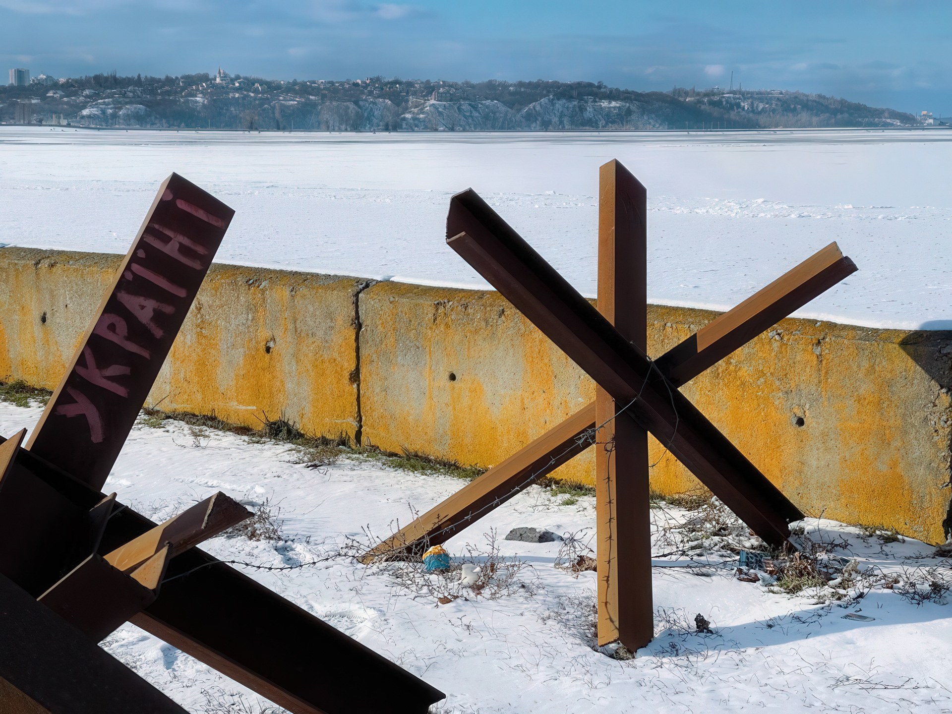 Tracks in the Snow, Khodosivka, Kyiv Oblast, 2023