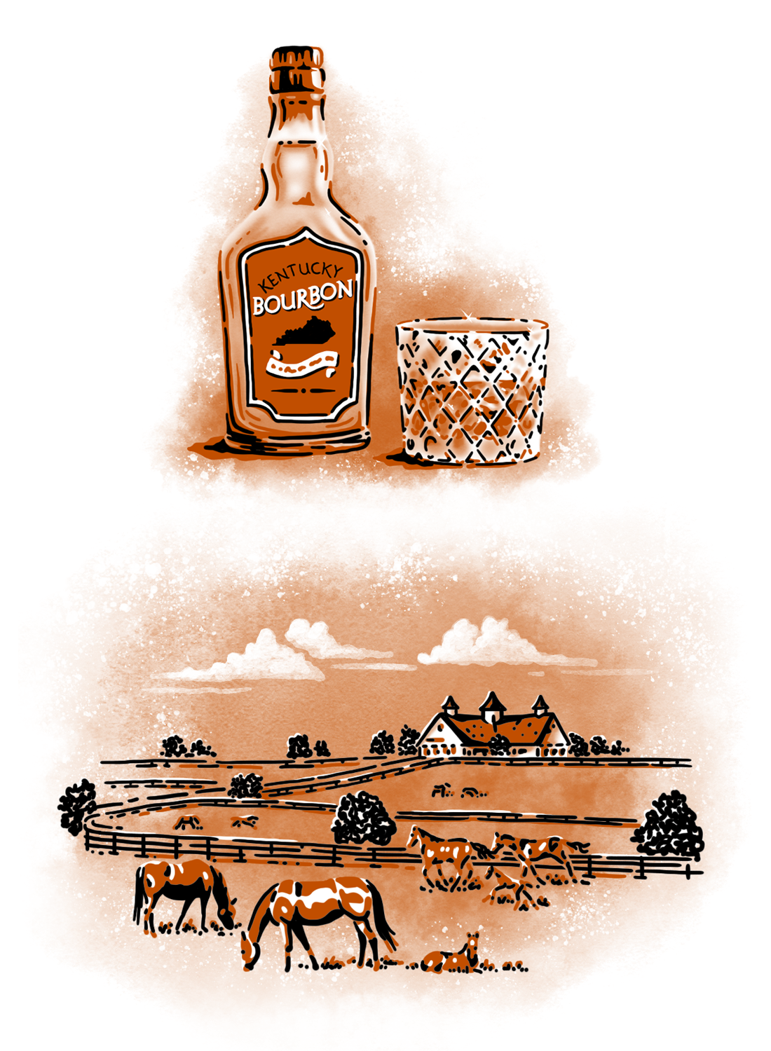 Welcome Image & Pastoral Farm Scene
