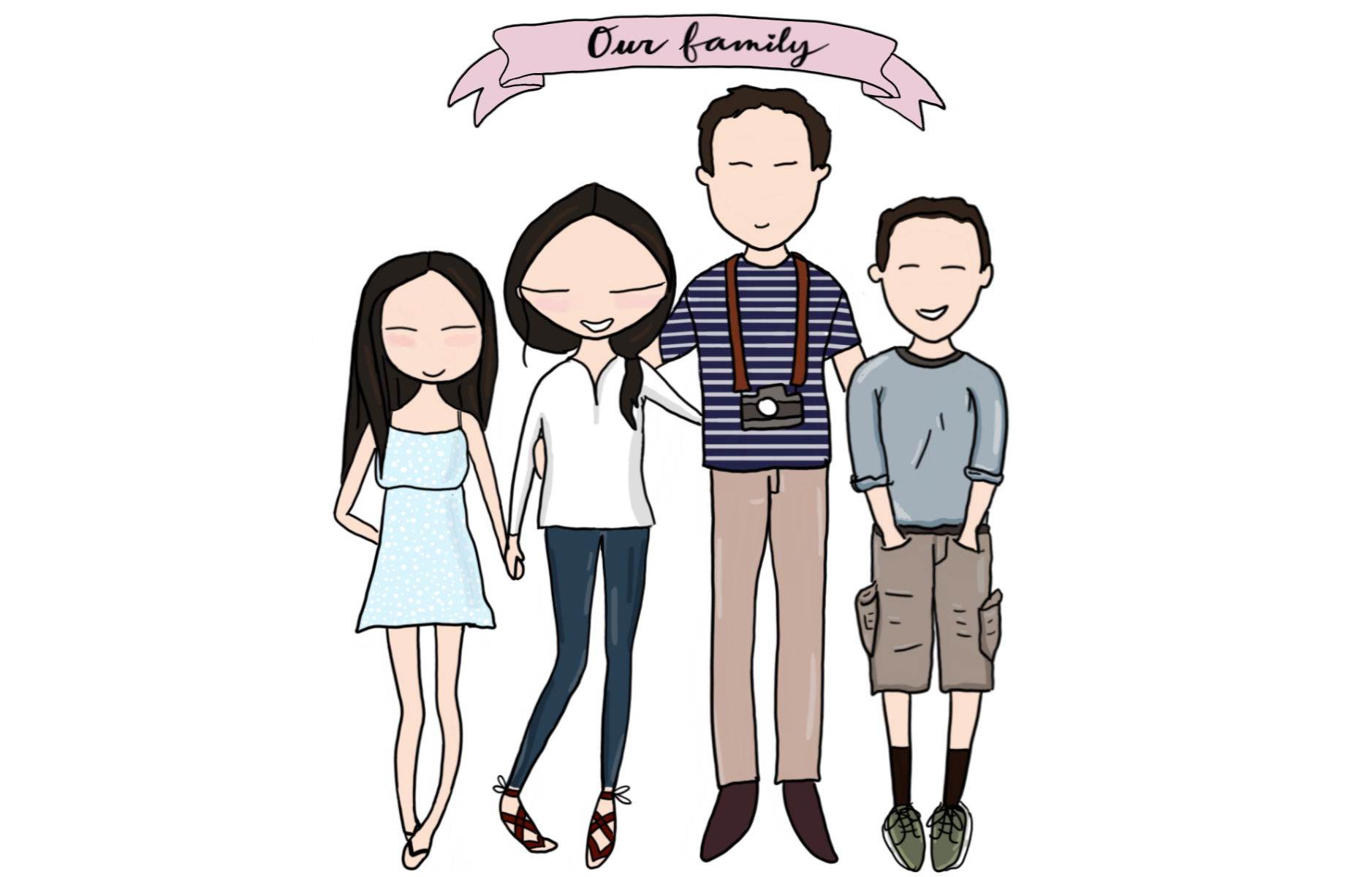 "Our family" | Sketchbook Pro
