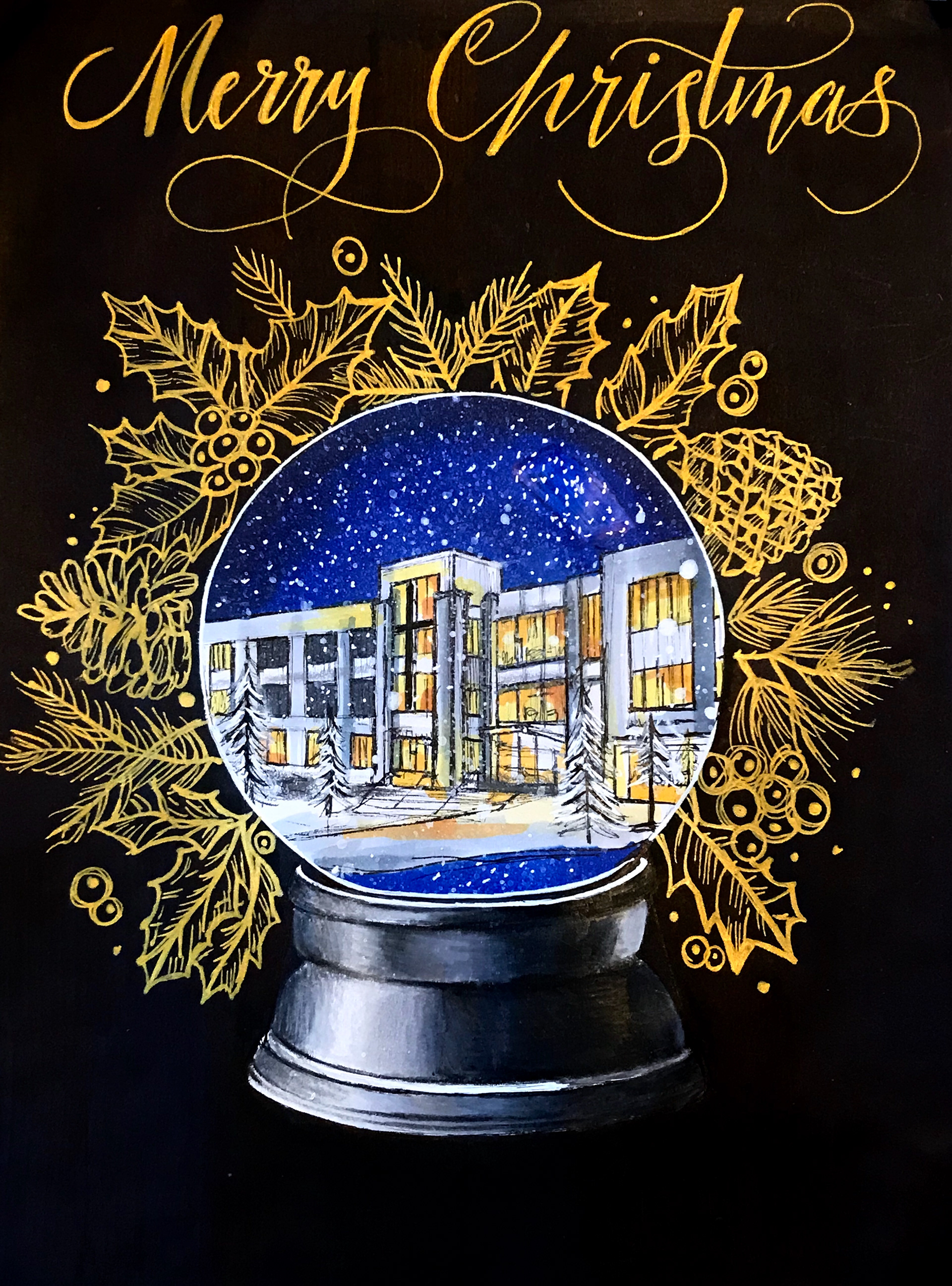 "PVI Christmas Card 2020" | Sketchbook Pro