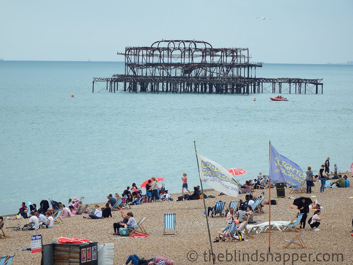The remains of the West Pier, Brighton 2017