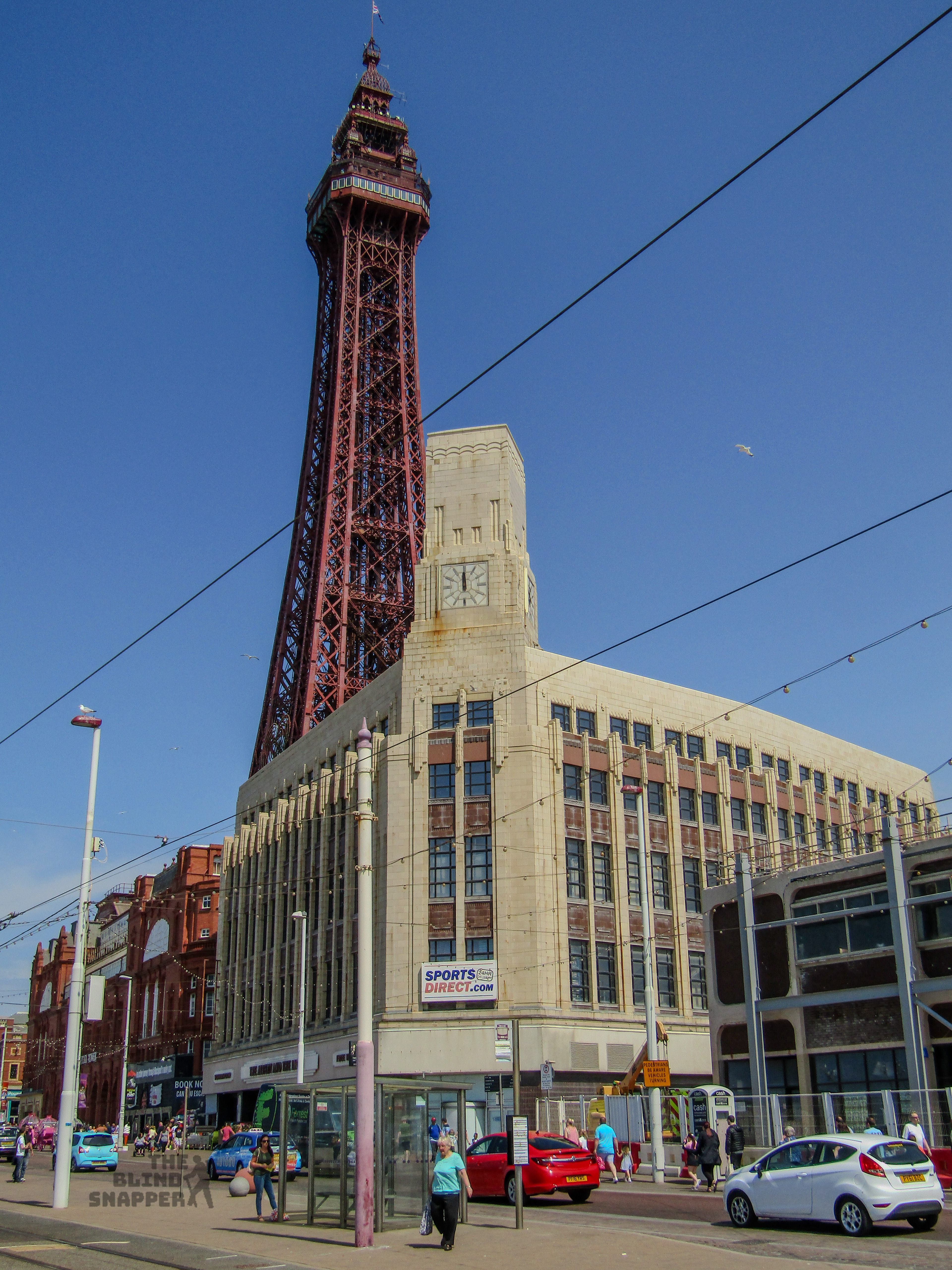 Blackpool Tower and the Woolworths Building