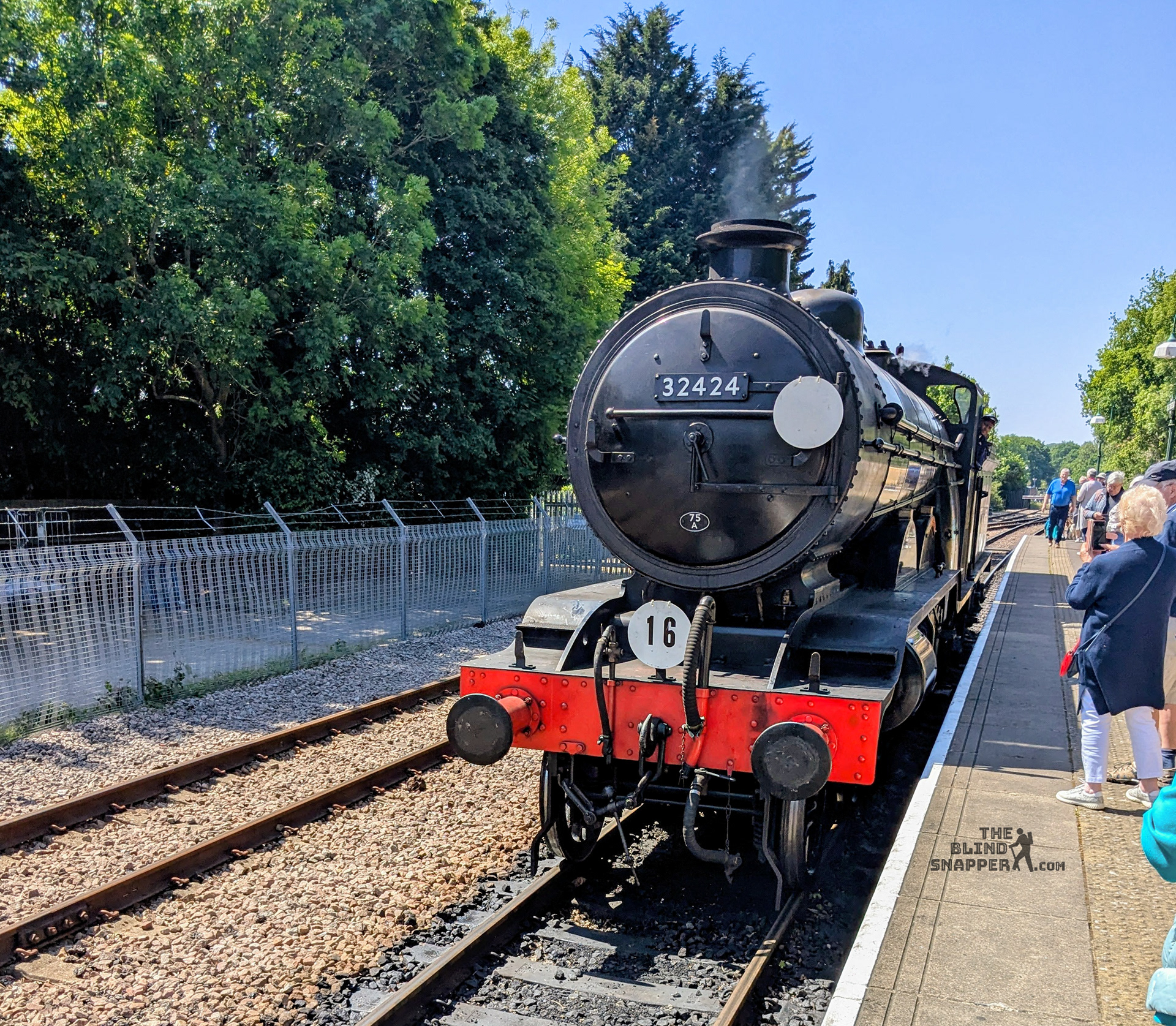 The Bluebell Railway at East Grinstead station