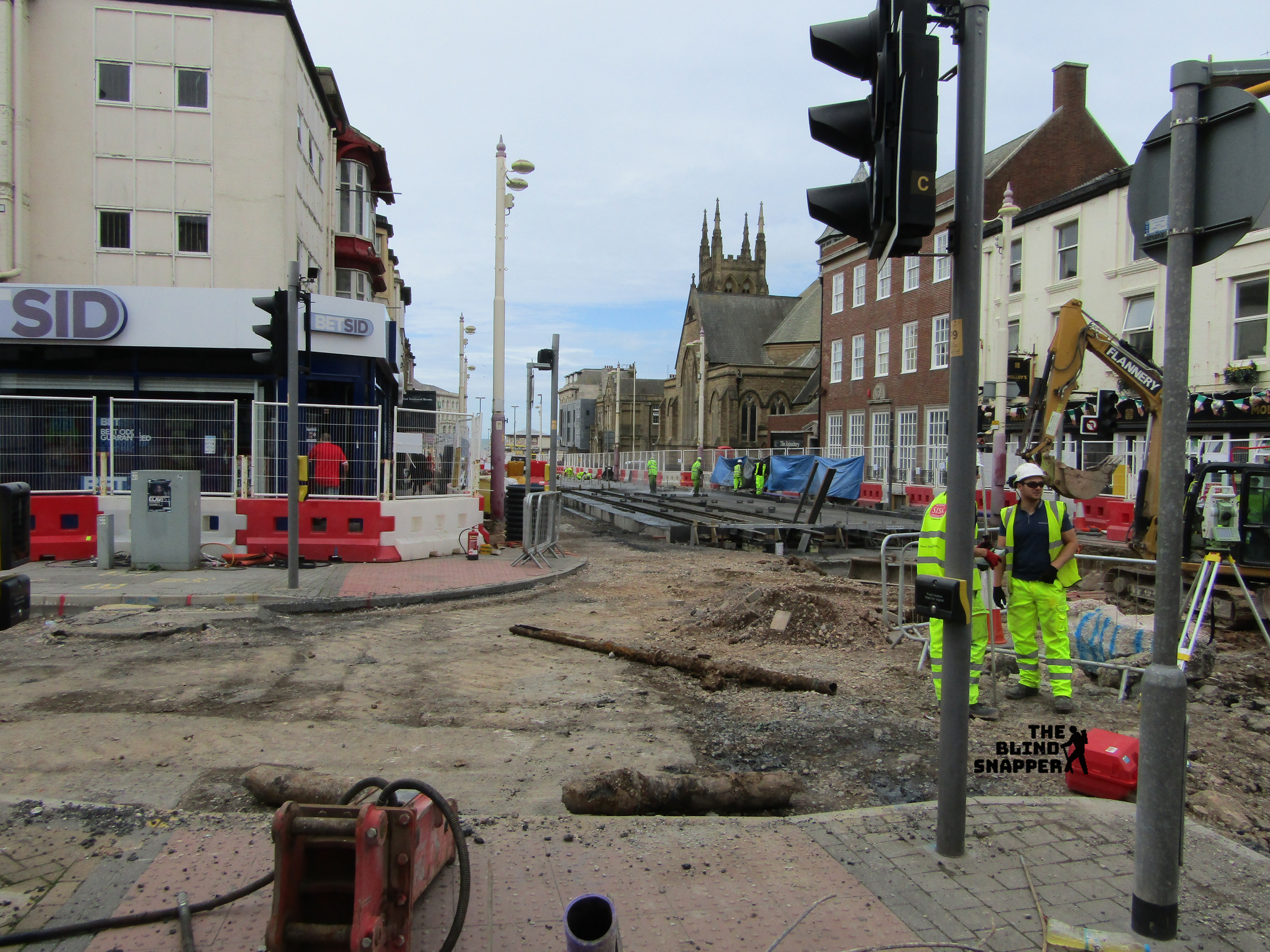 Talbot Road Tramway Construction  2018