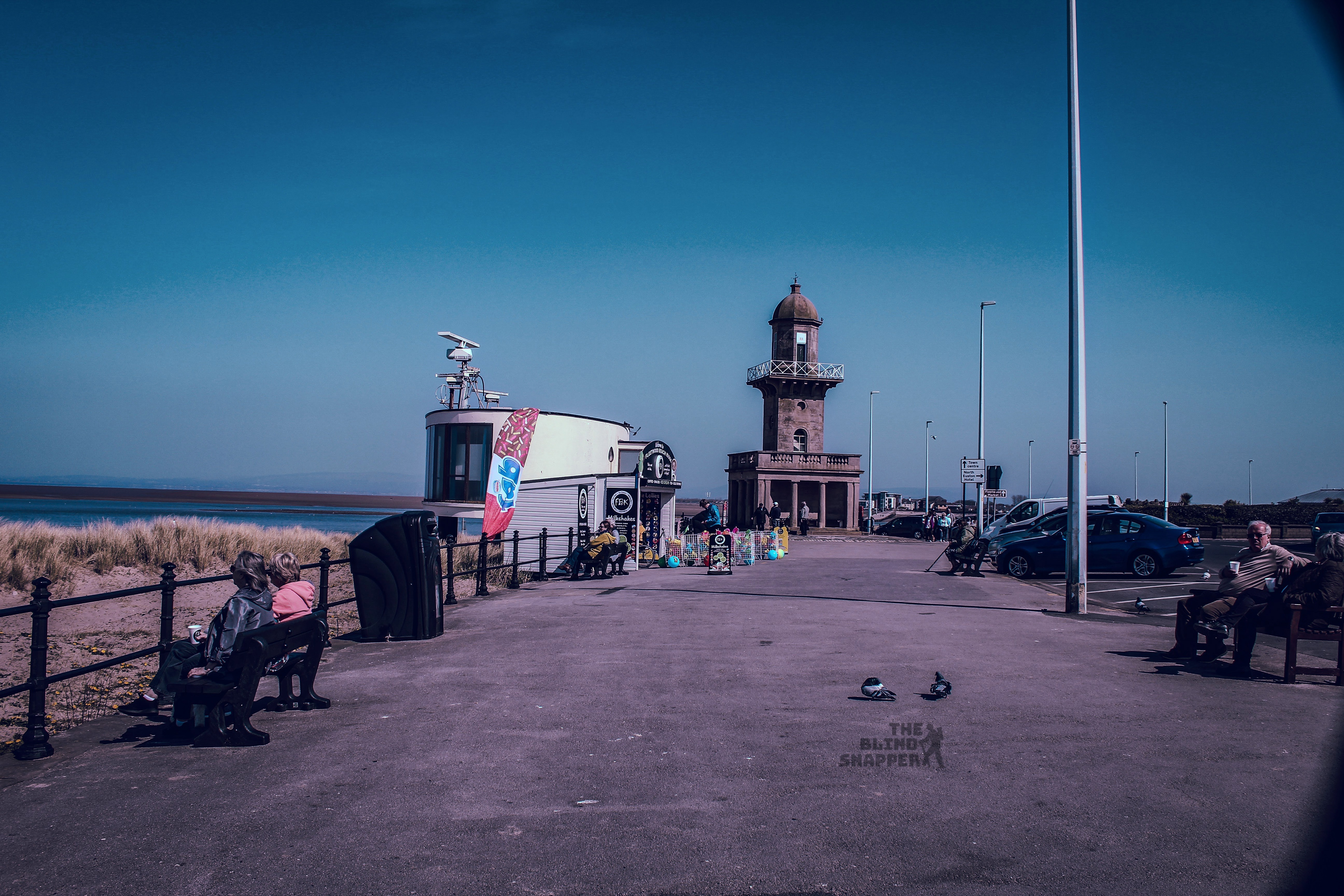 The Esplanade looking towards the lower lighthouse 2022