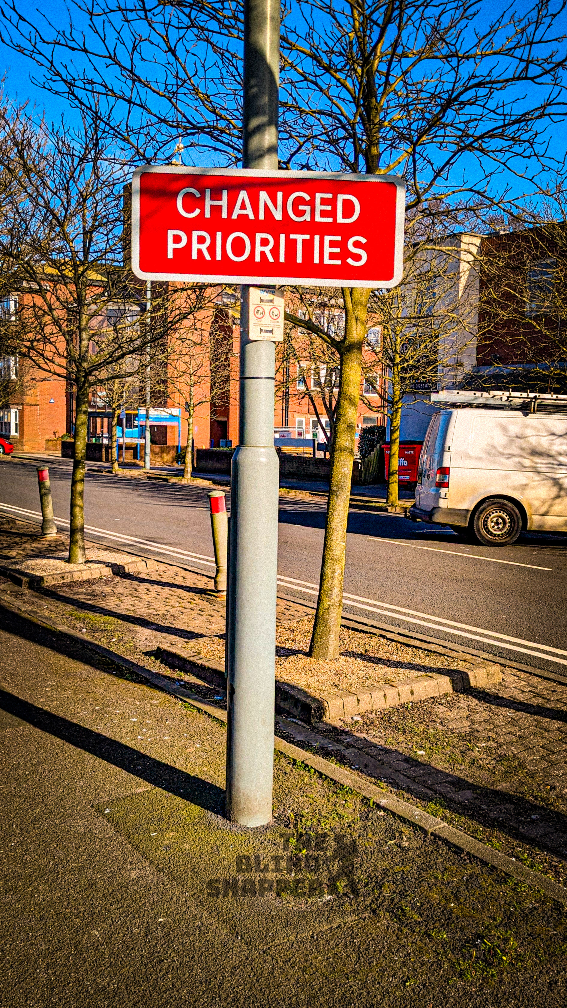 Changed priorities sign Fleetwood