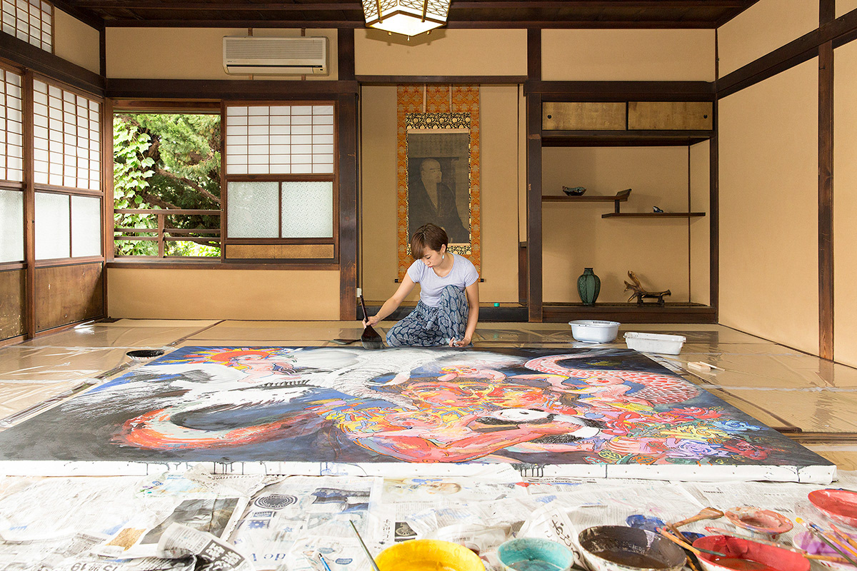 絹谷香菜子／Kanako KINUTANI, painter