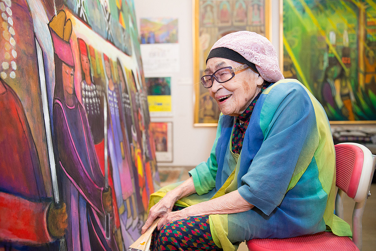 入江一子／Kazuko IRIE, painter