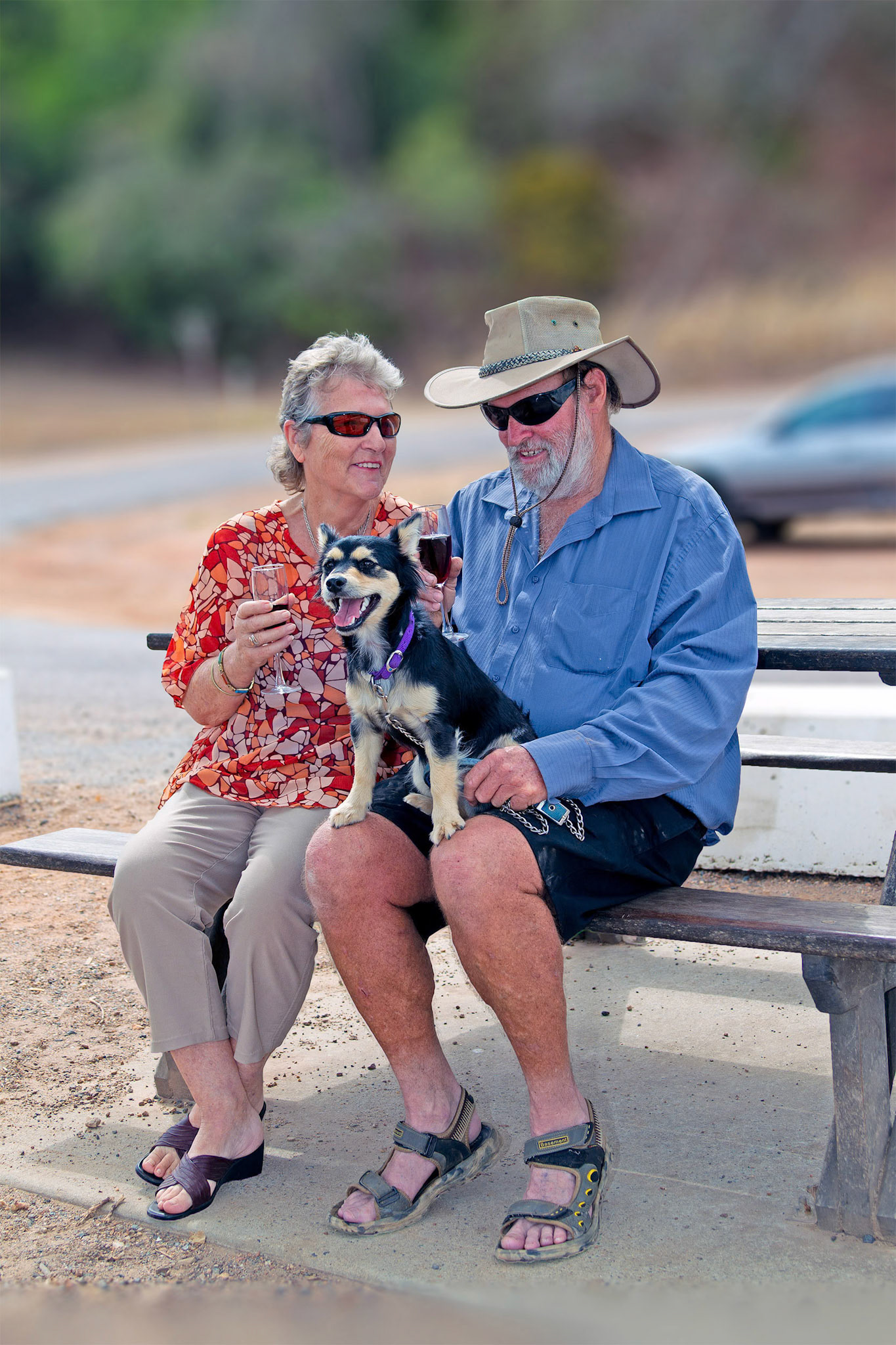 mature couple with dog red wine© copyright-lewis-a-collins-lcpmtl-! http://lewiscollins.com.au