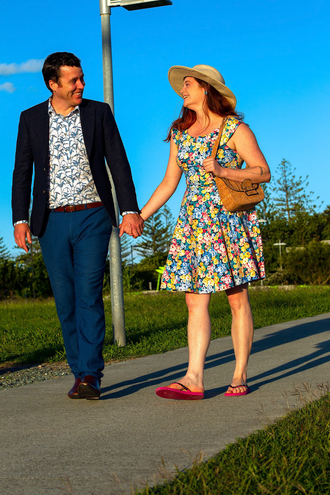smiling couple holding hands walking© copyright-lewis-a-collins-lcpmtl-! http://lewiscollins.com.au