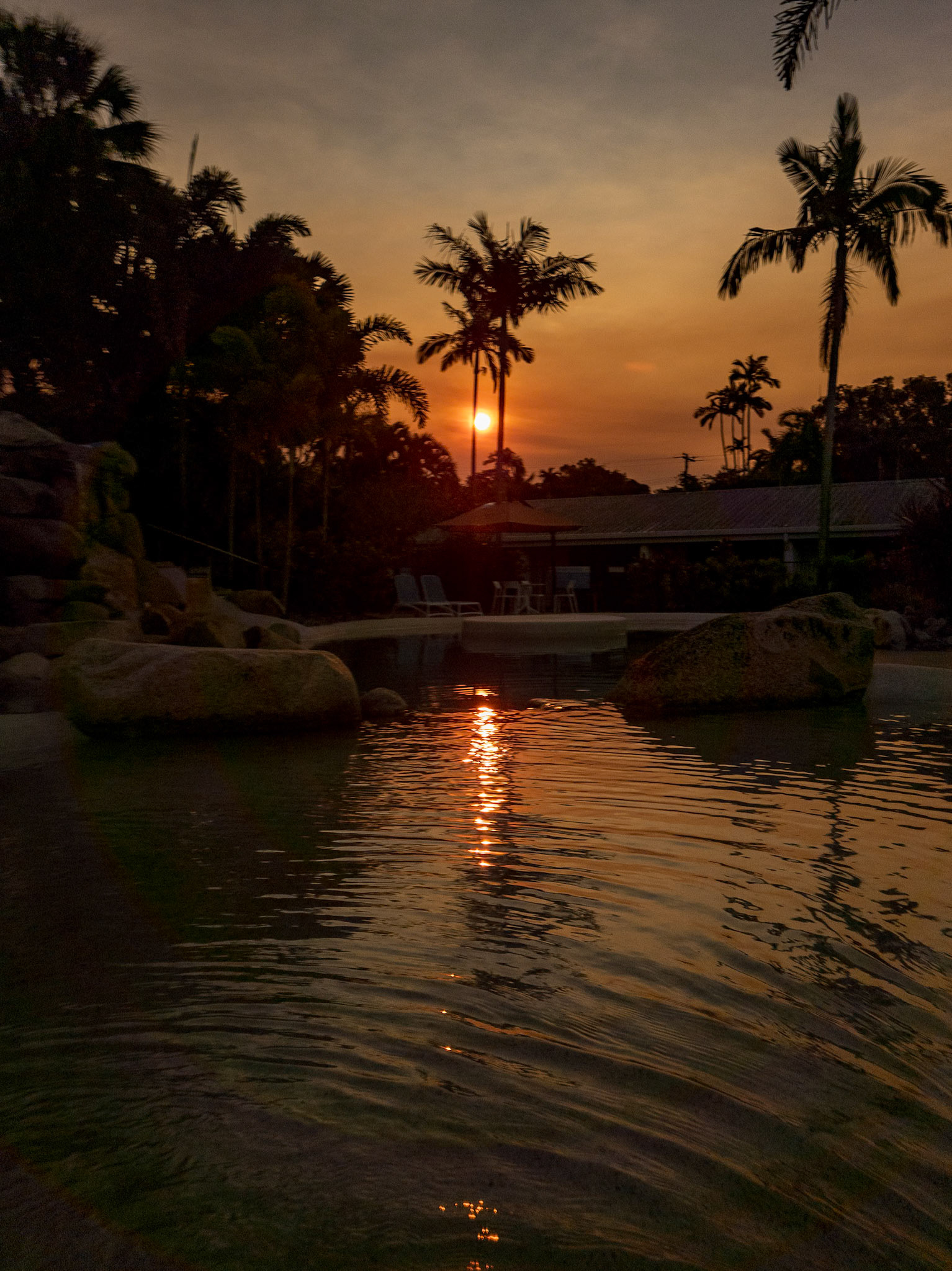 2023 august relaxing at sunset peacefull Mission beach North Queensland Australia© copyright lewis a collins ! http://lewiscollins.au