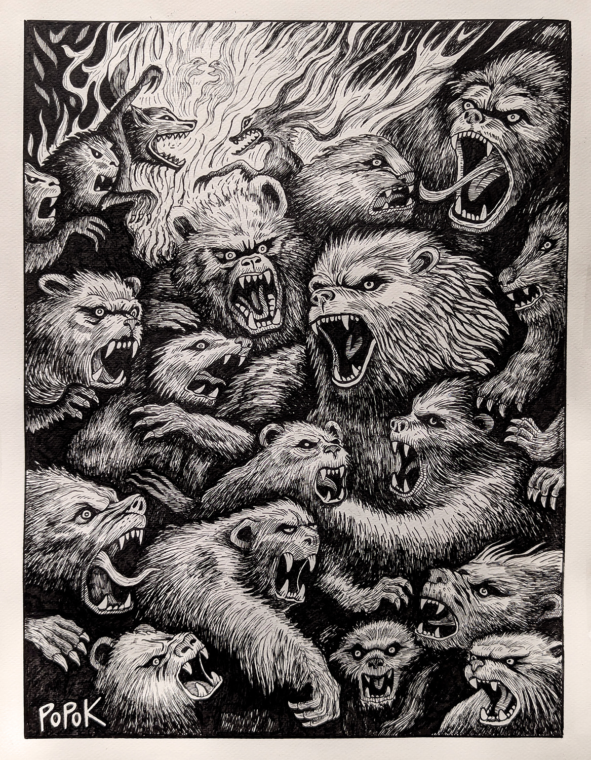 L'apocalypse des animaux, 26,5 x 34,5