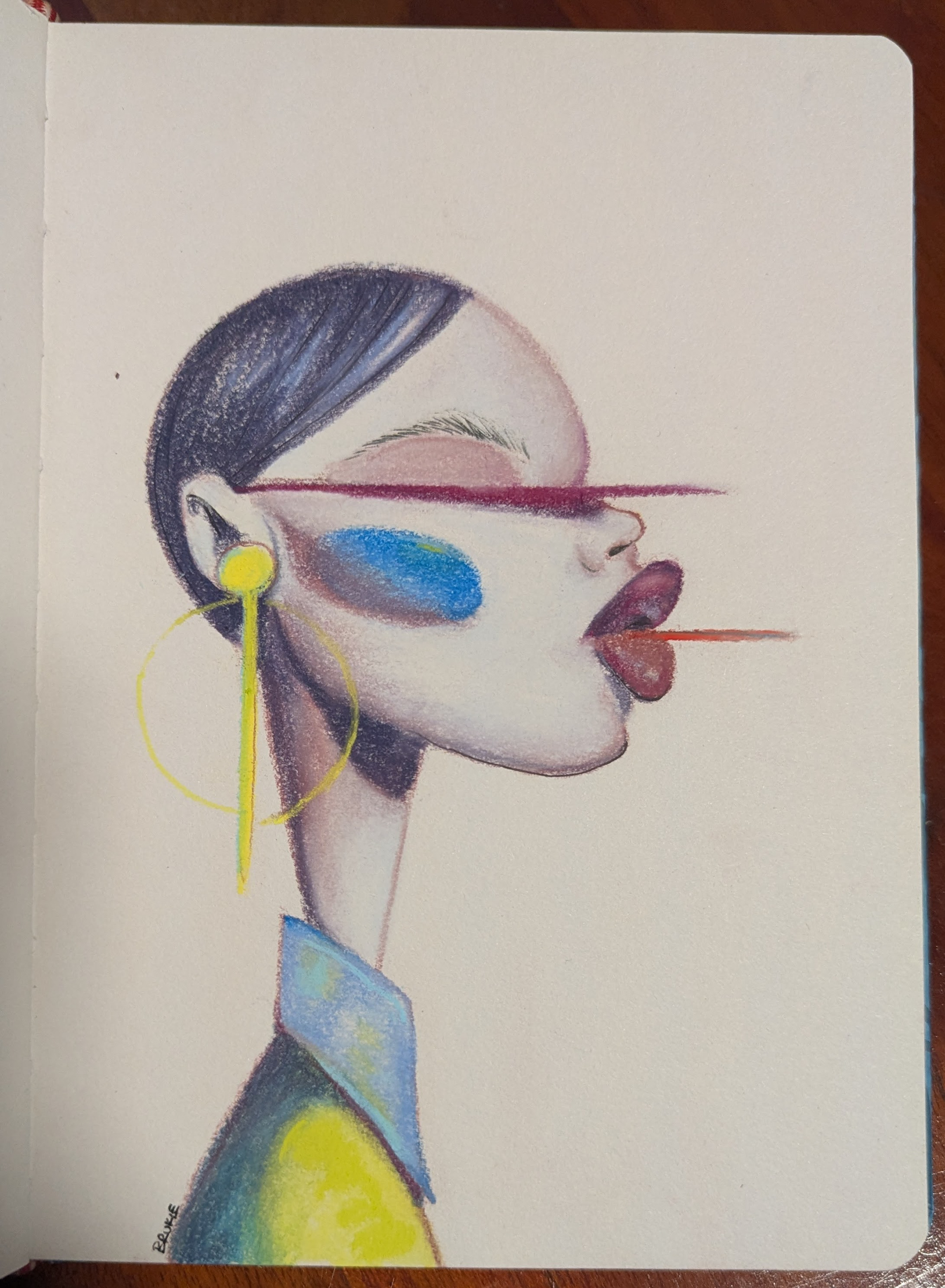 Pastel pencils, 2026