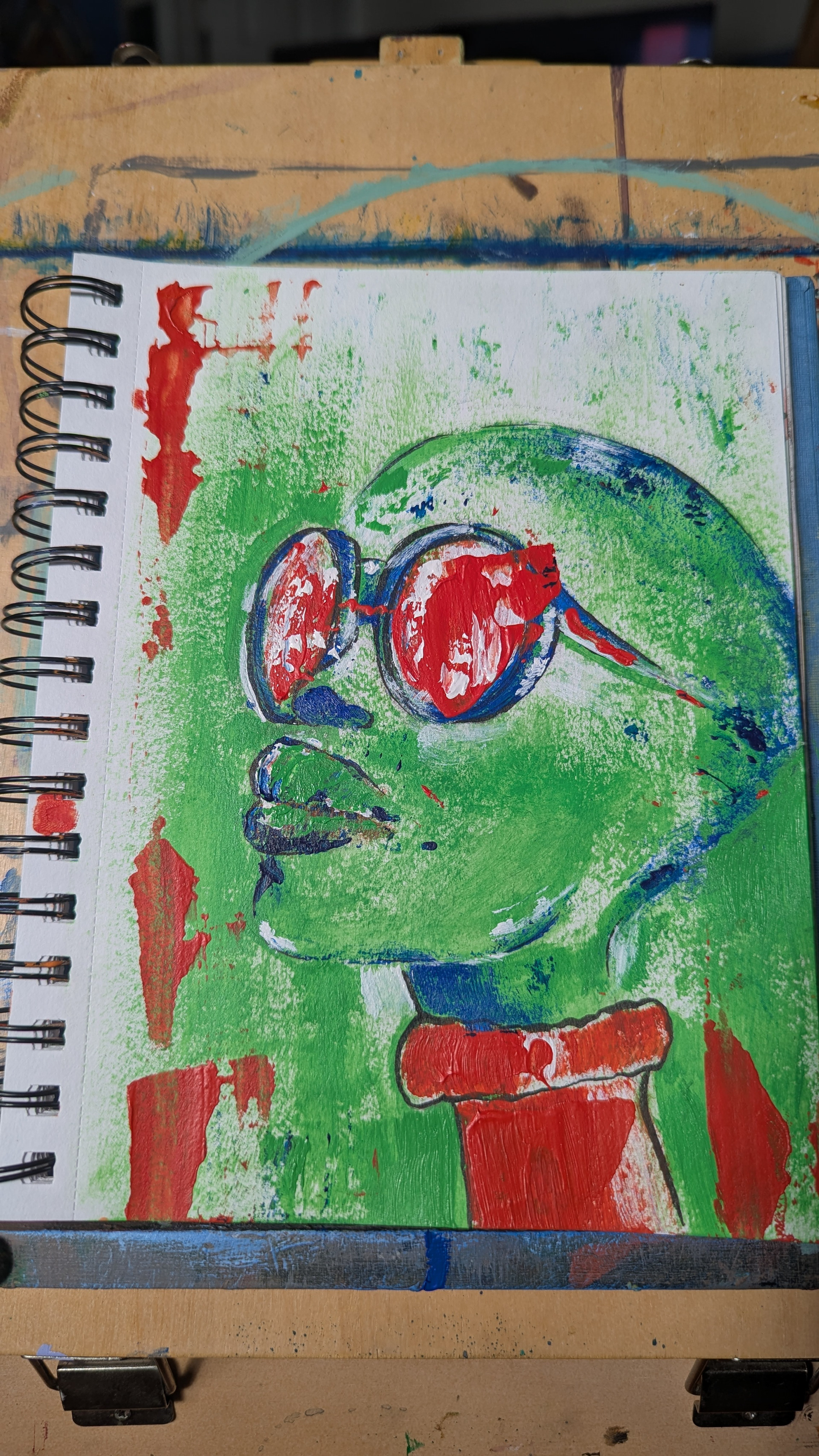 Acrylic on canvas, 2025