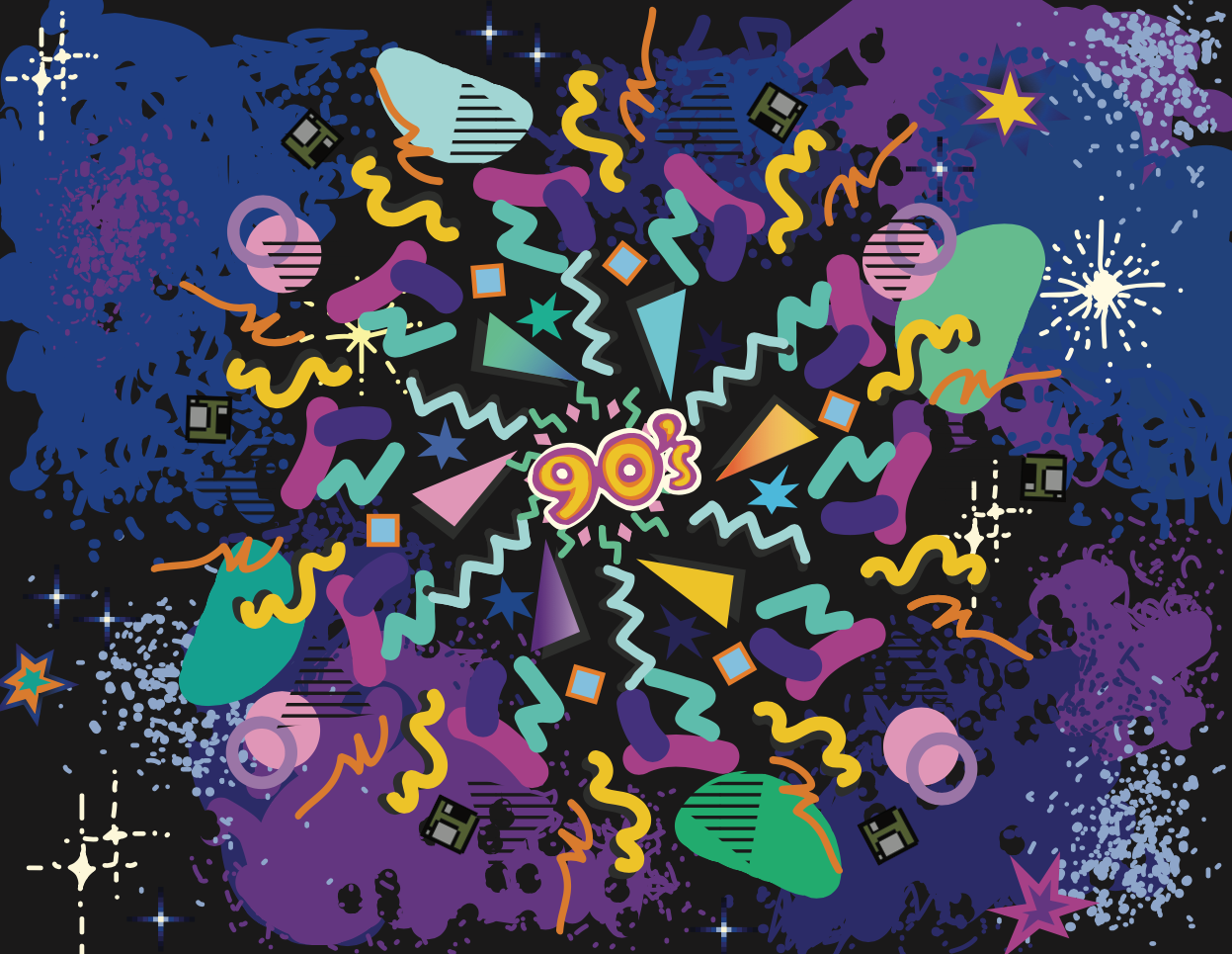 Mandala #1, The wonderful 1990's