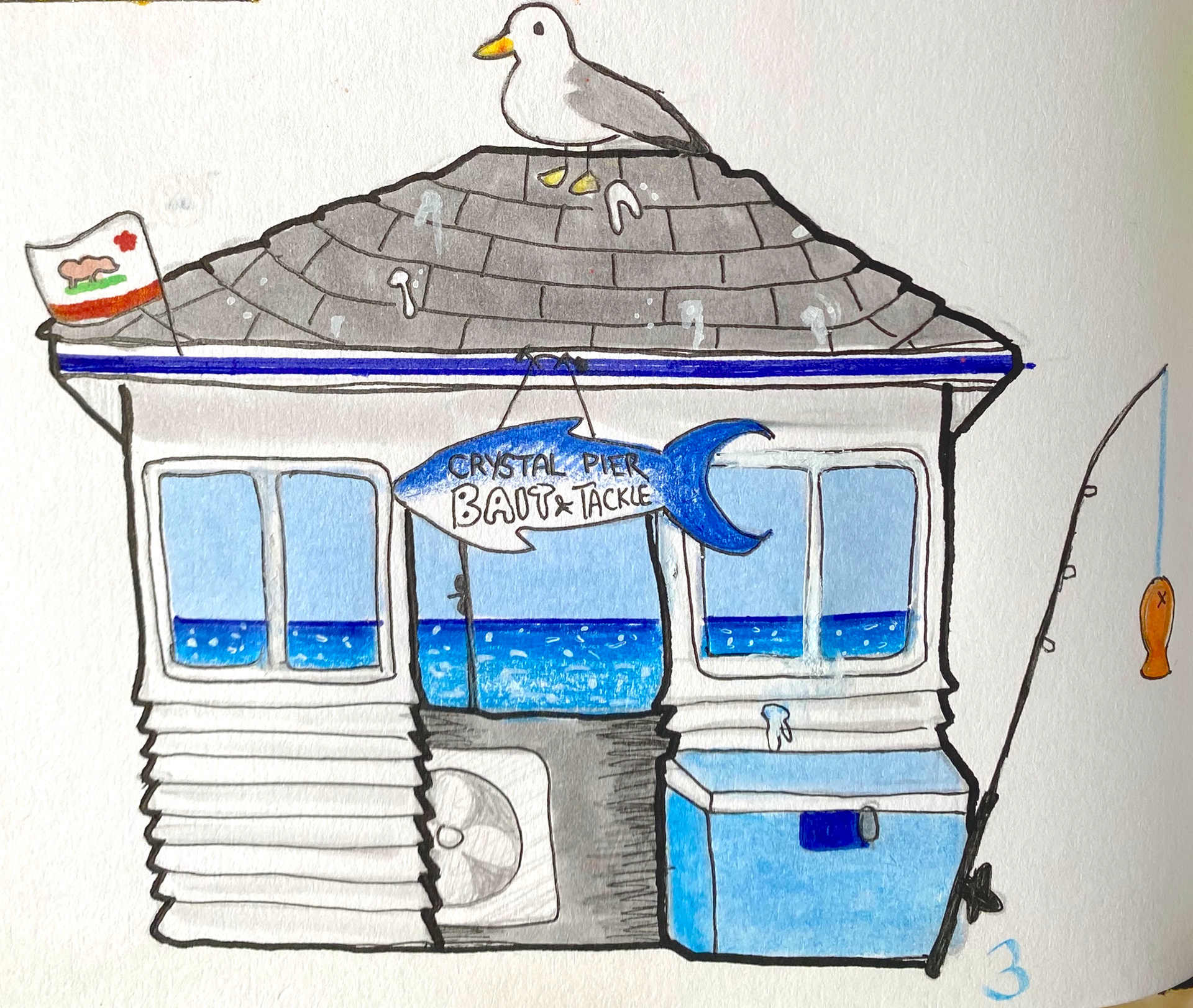 Bait & Tackle Shop, Pacific Beach