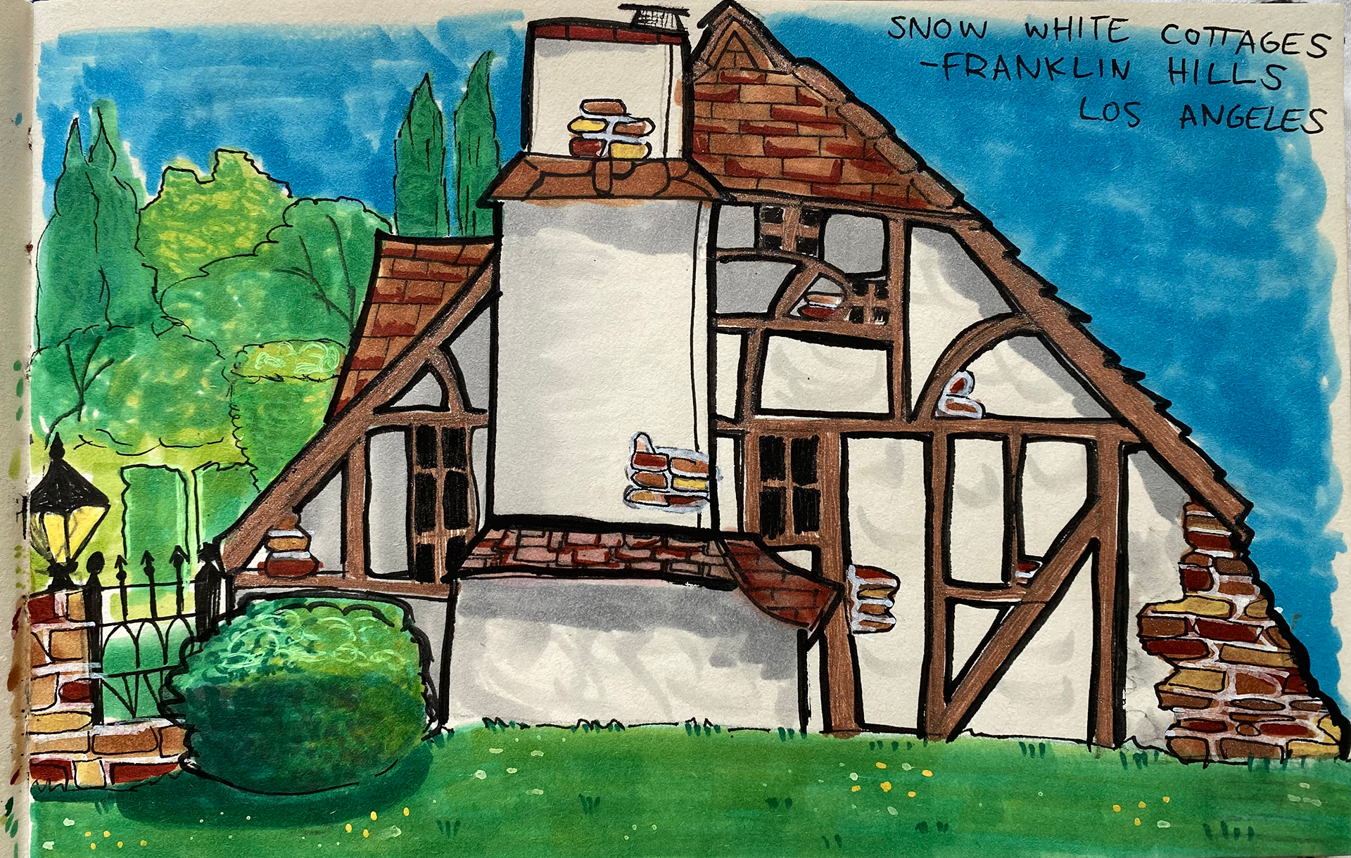 Snow White Cottages - Los Angeles