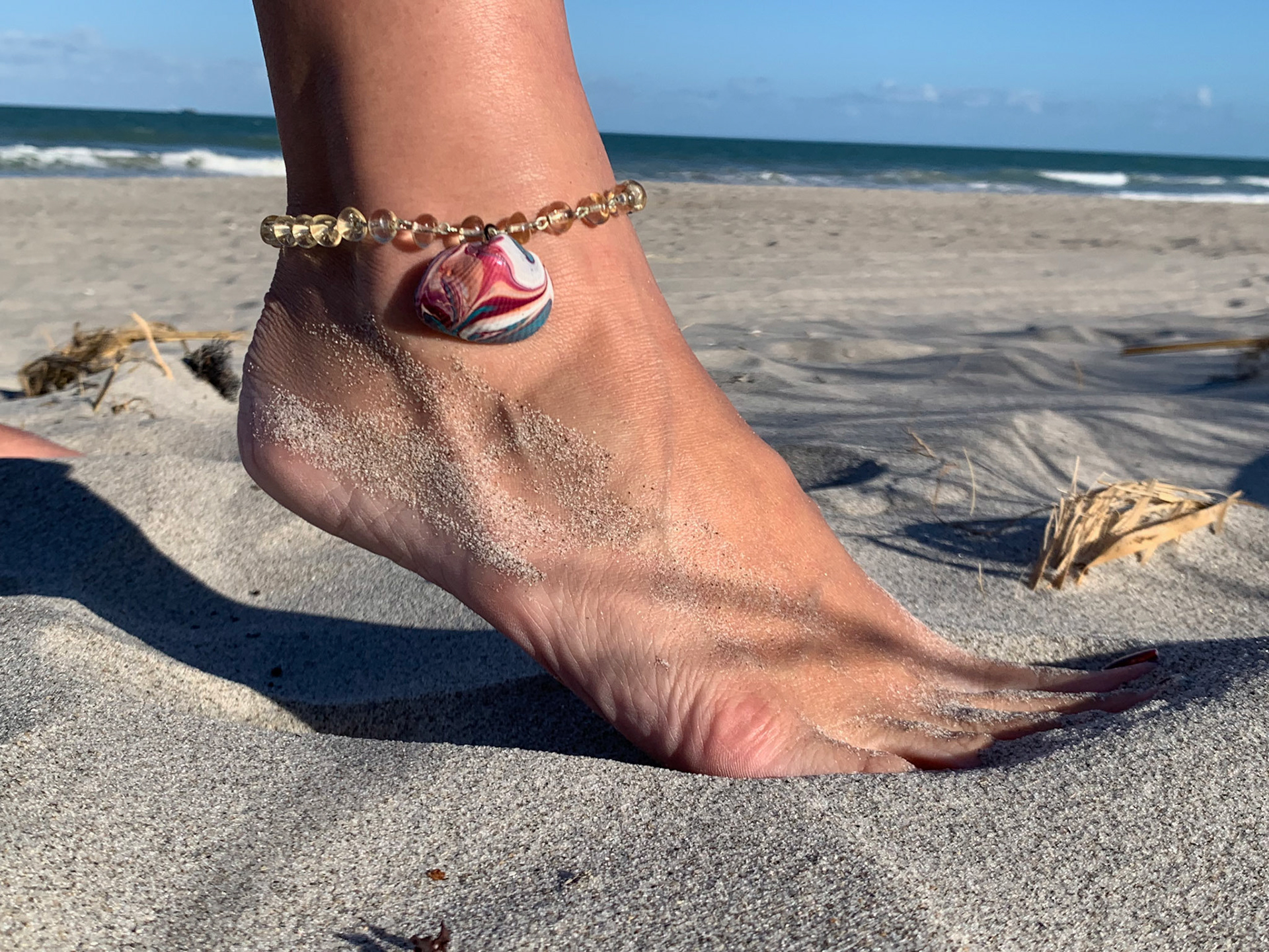 Trippy Anklet Charm