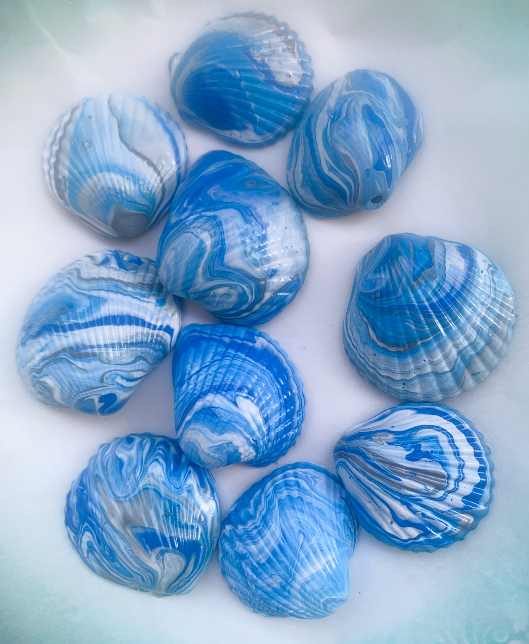 Step 2 Paint Shells
