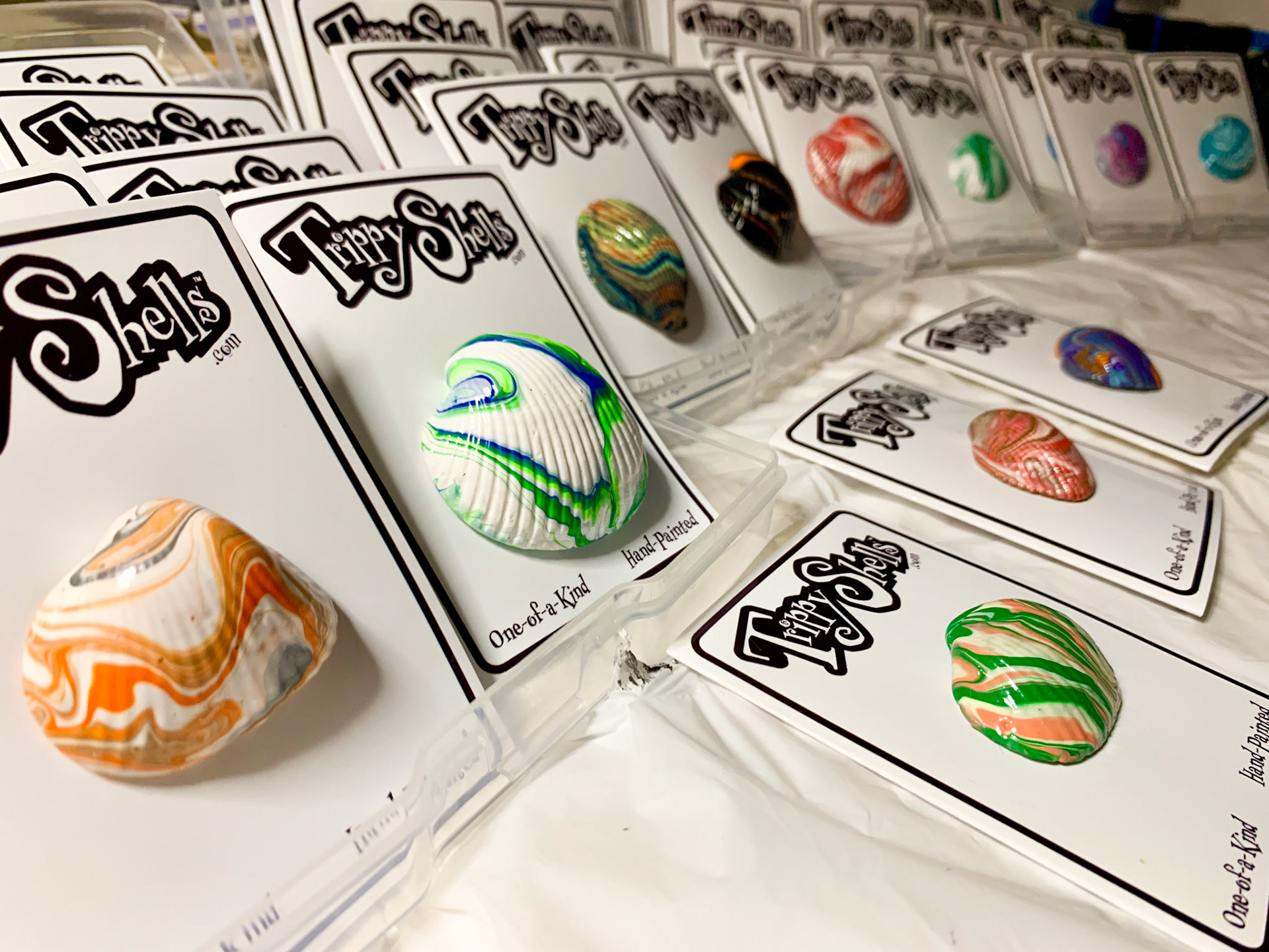 Trippy Shells Ready For Sale