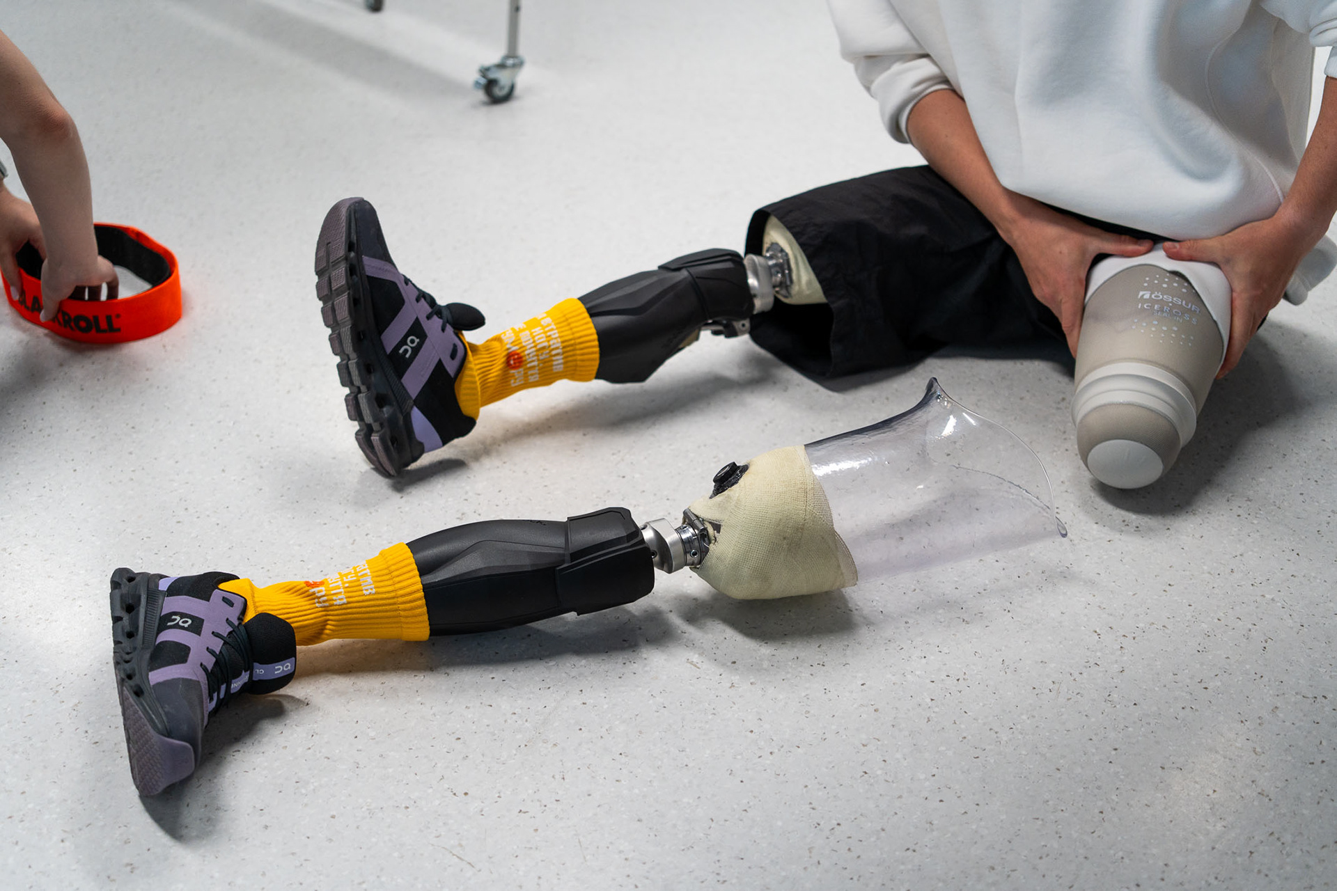 Un vétéran au centre Superhumans de Lviv - Ukraine, mai 2025