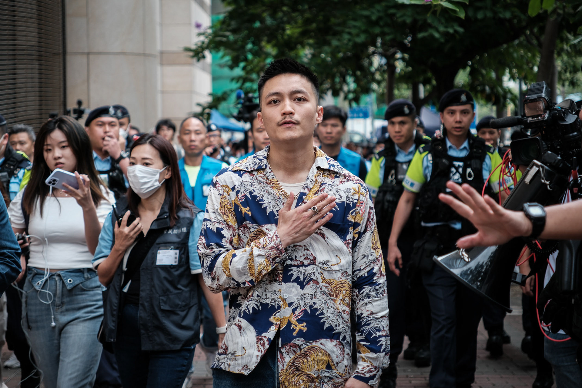 Acquittement du député Lee Yue Shung après son procès de Loi de Sécurité Nationale - Hong Kong, juin 2024