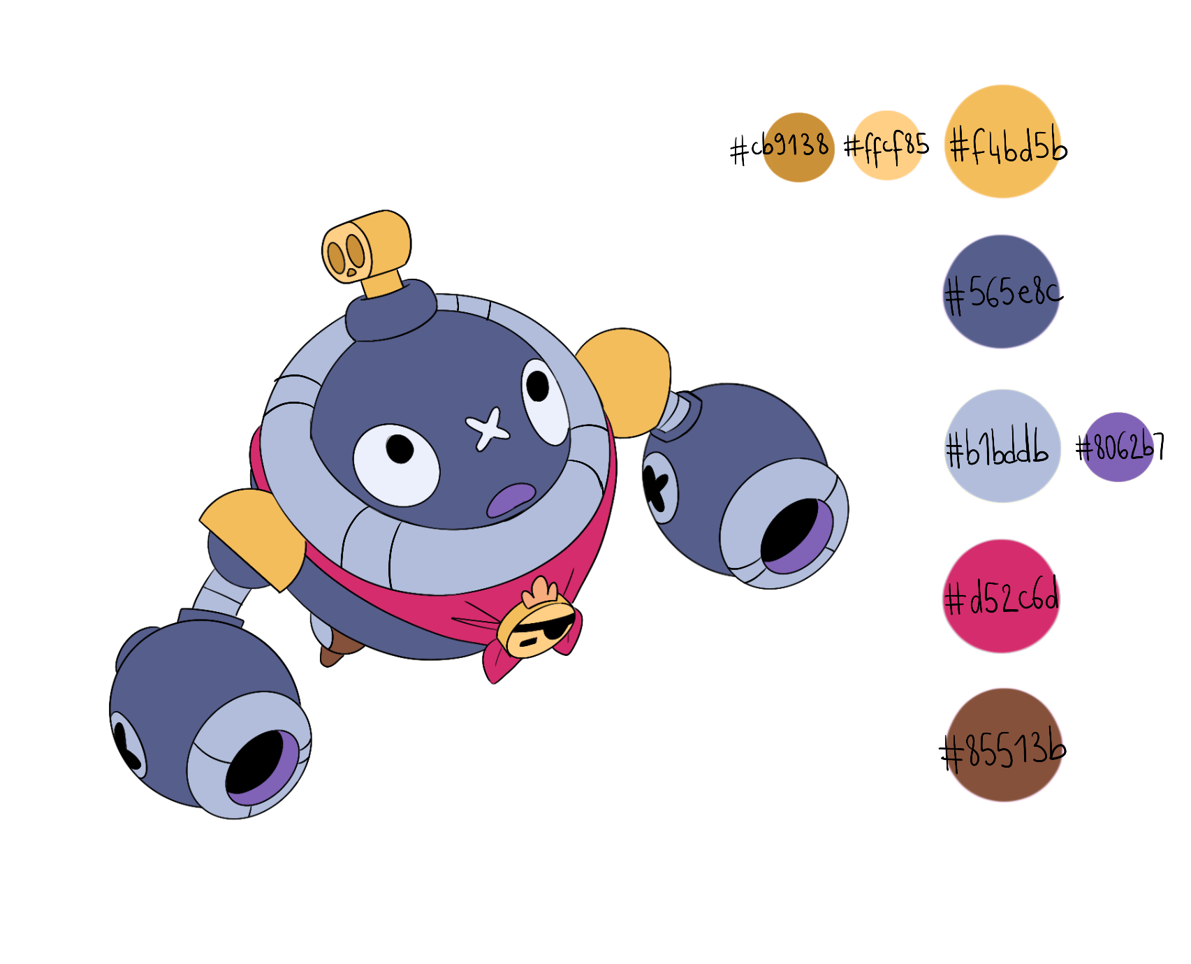Tick - posing