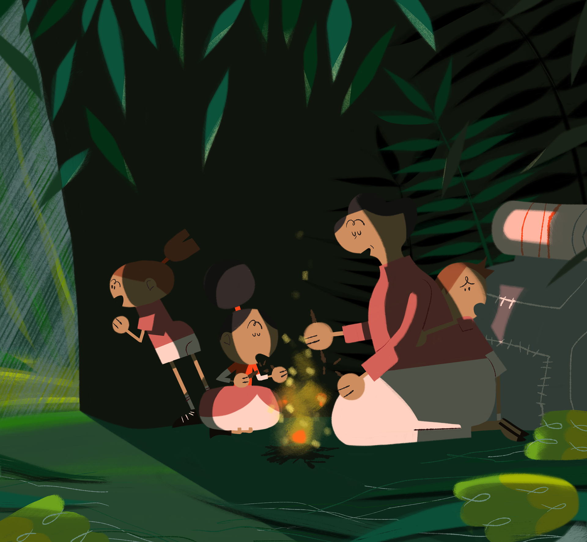 A very odd and small family
