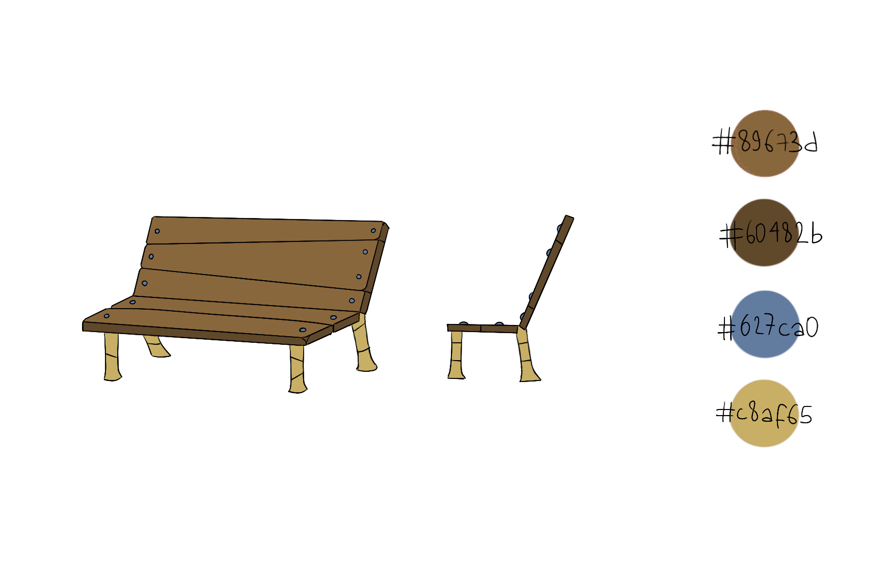 Bench - props