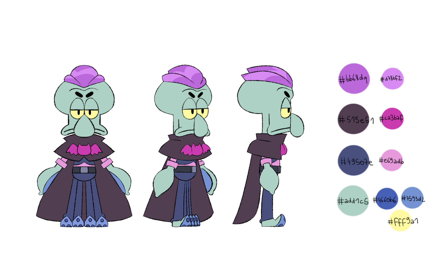 Turn - Squidward