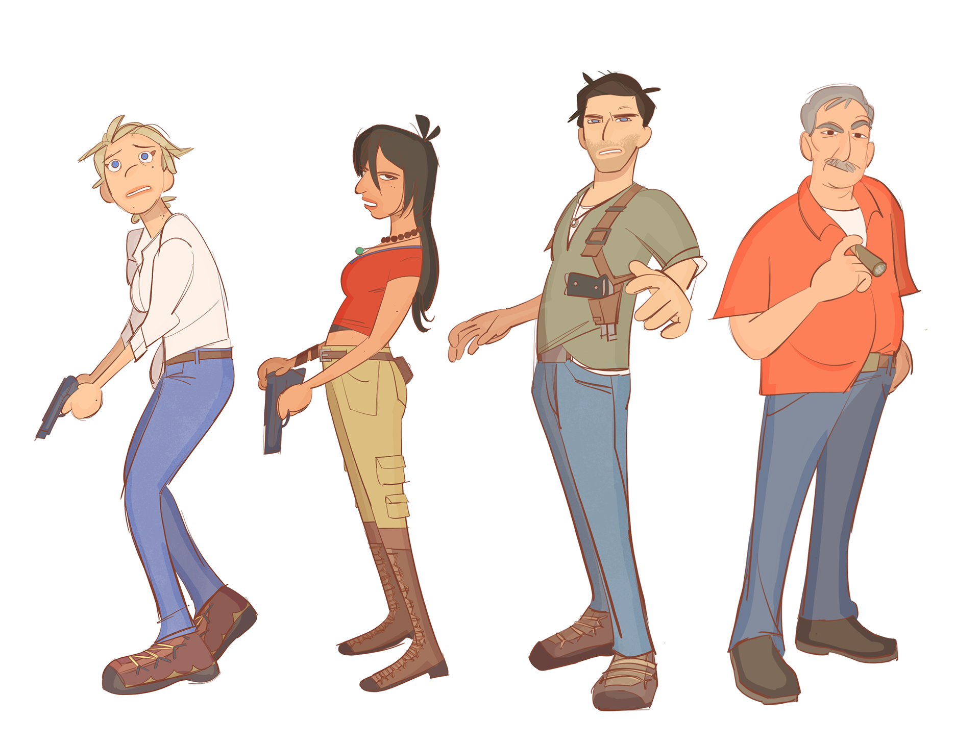 Uncharted - line up