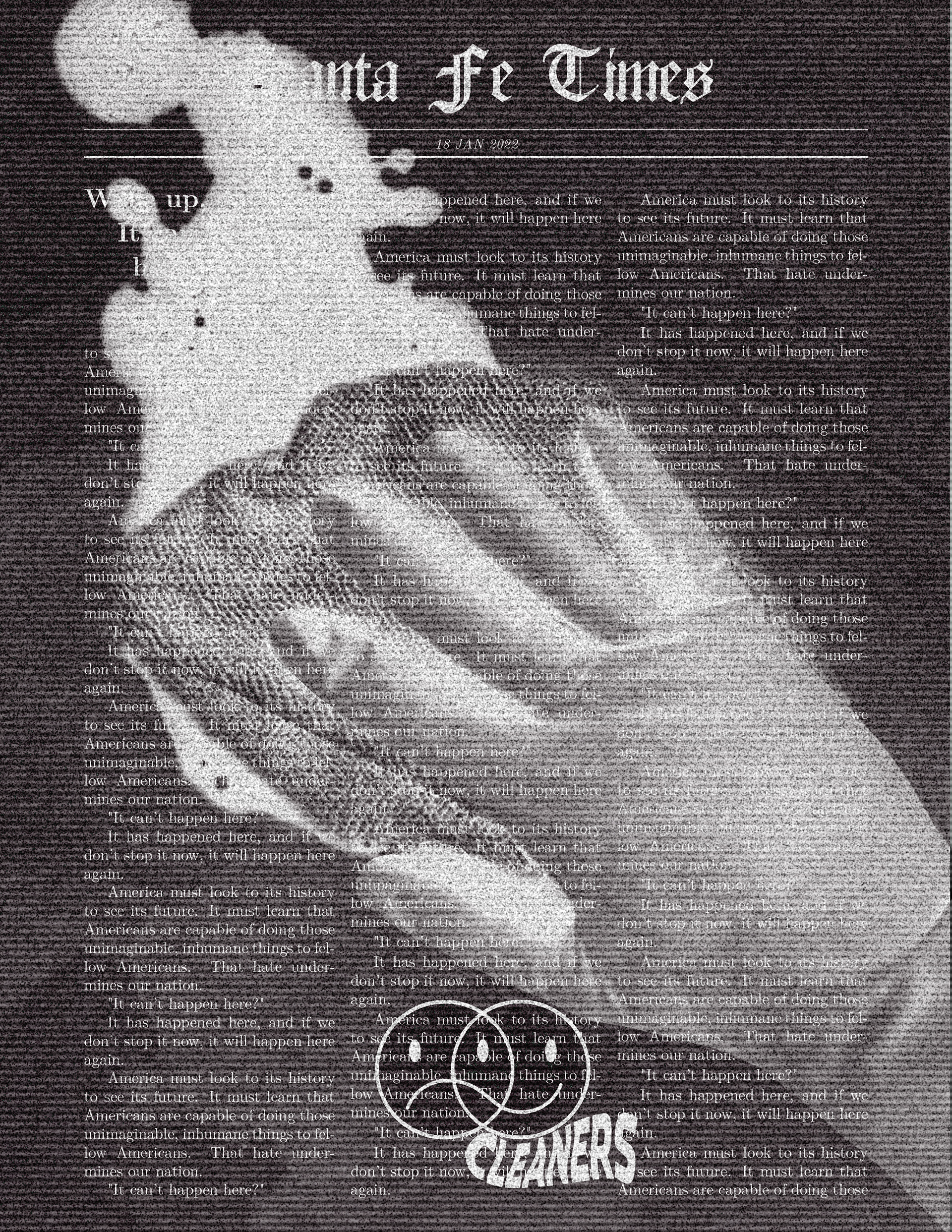 Production Packet cover for the feature film CLEANERS