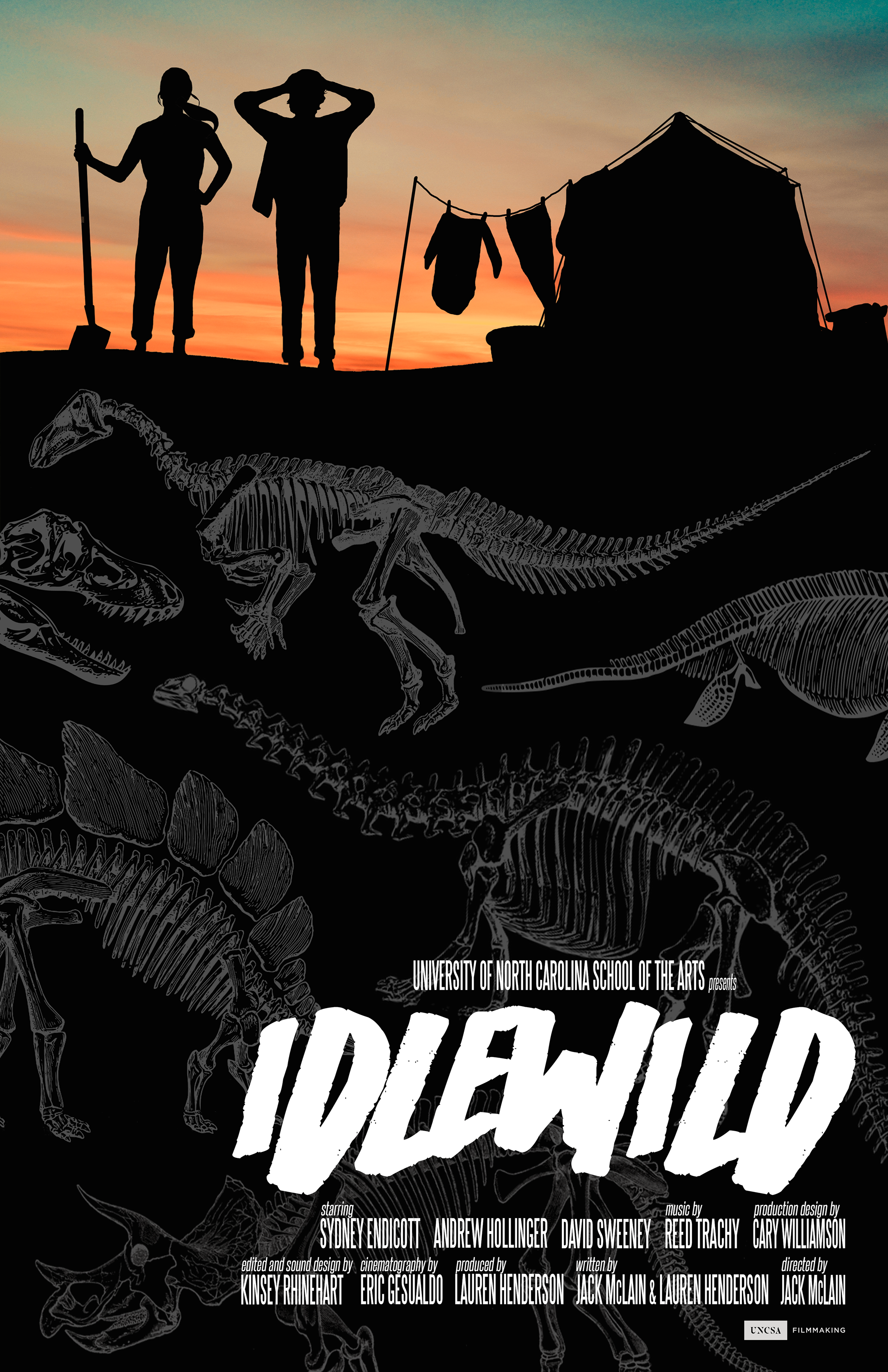 Poster design for IDLEWILD (2018)