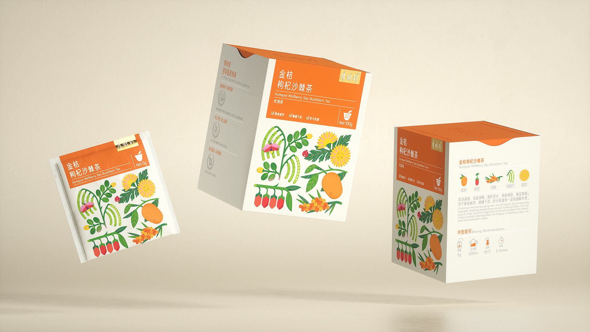 Meier Delphine - Tea packaging