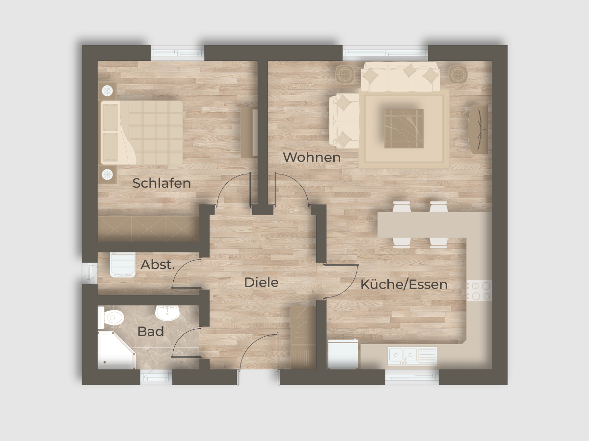 Modern – Warm Neutral