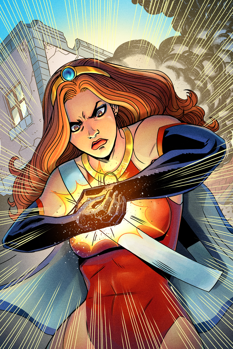 Line Art: Drew Moss, Color: Volta